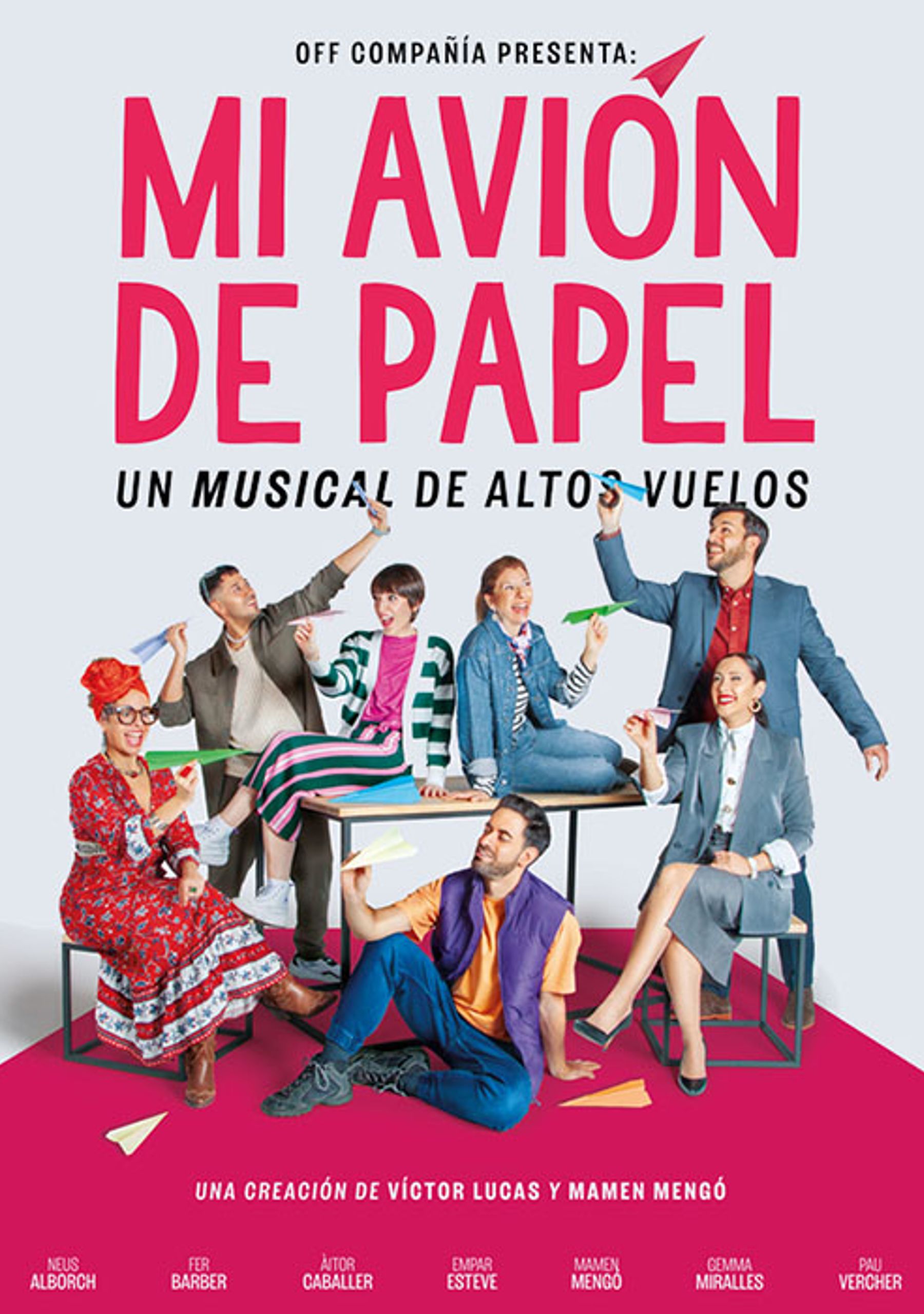 Mi avión de papel. Un musical de altos vuelos