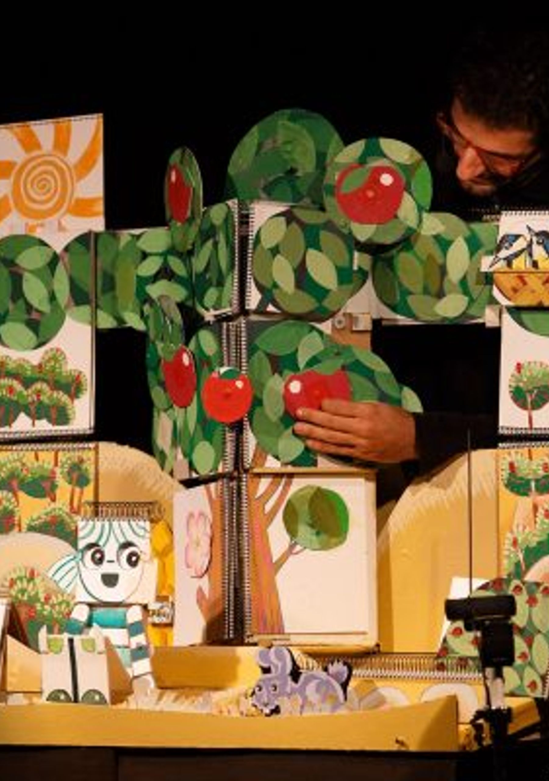 Una manzanita, un manzano