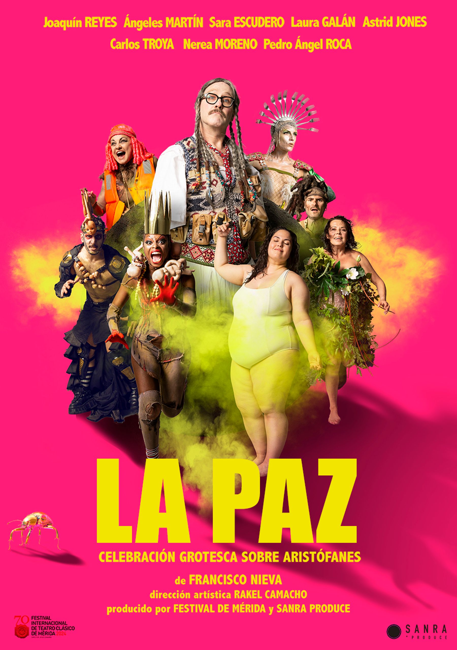 LA PAZ. Celebración grotesca sobre Aristófanes
