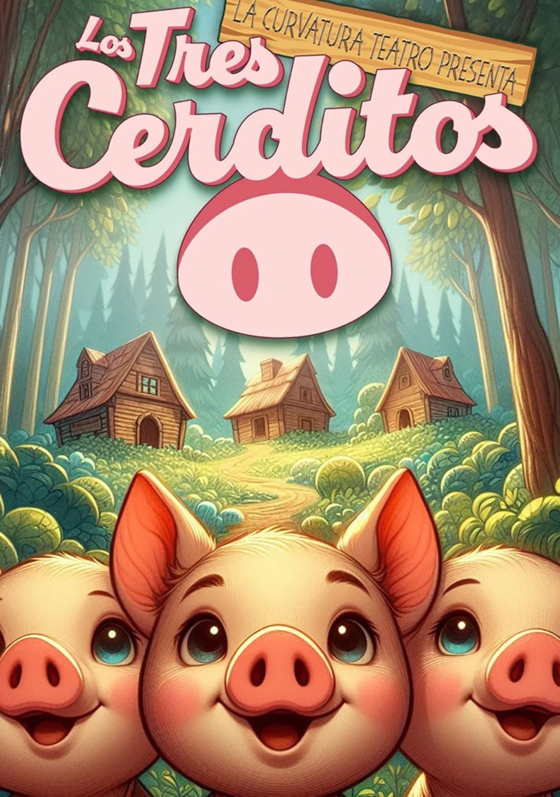 Los tres cerditos: teatro infantil educativo