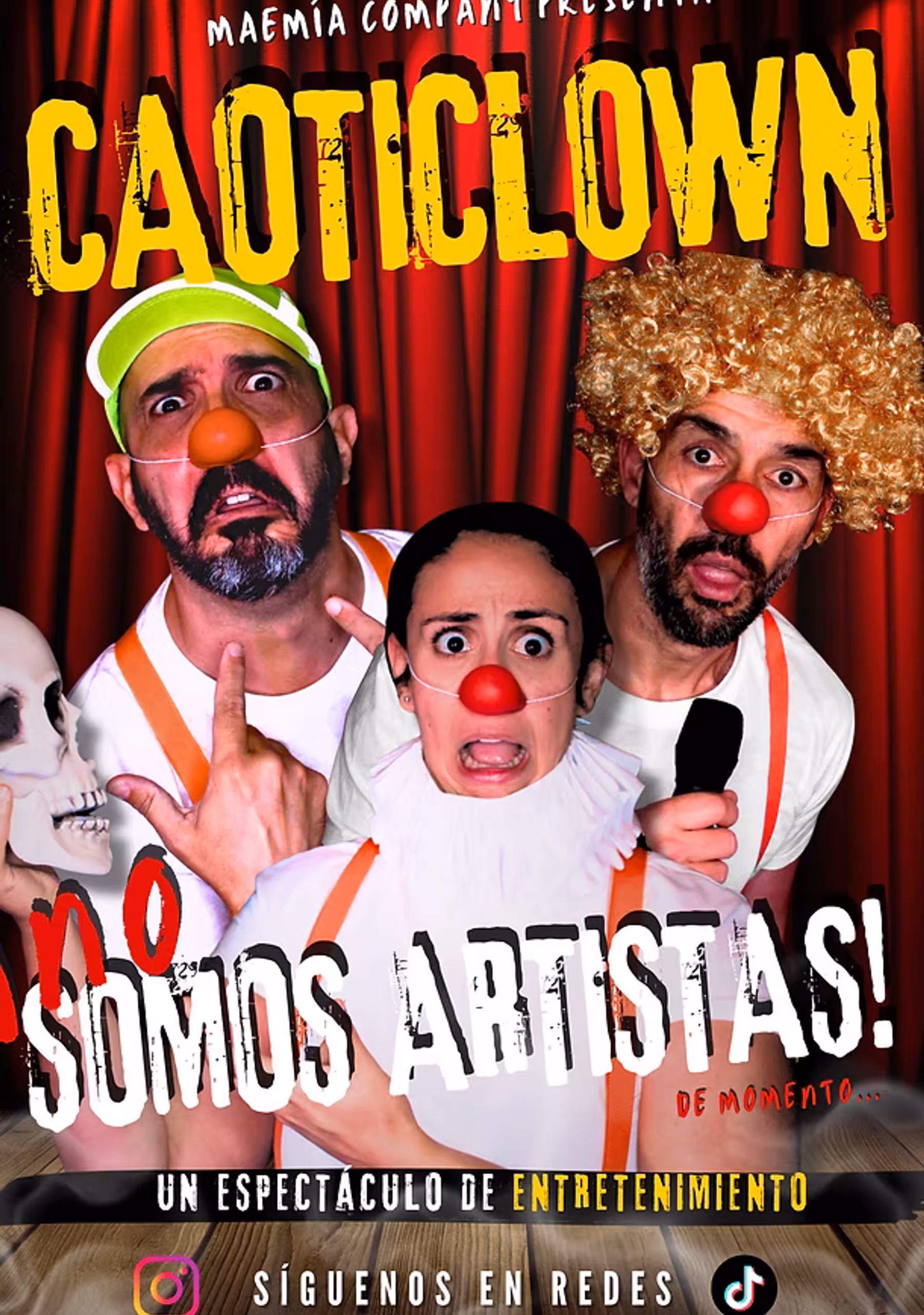 Caoticlown ¡No somos artistas!