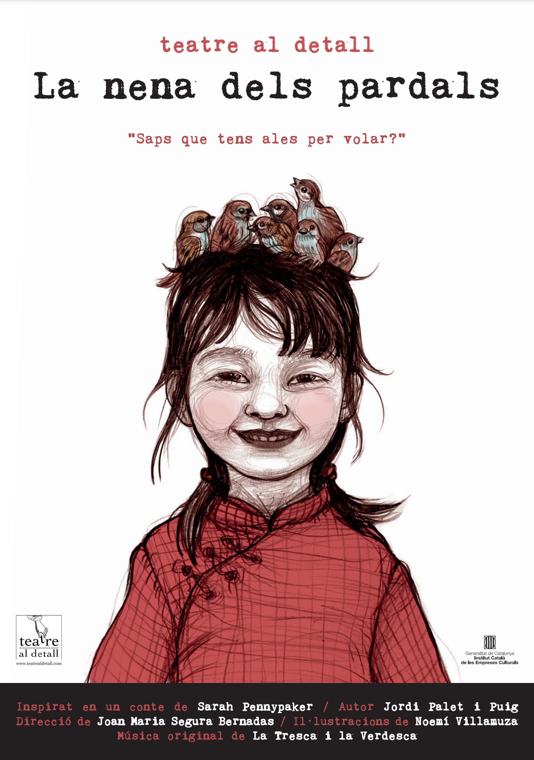 La niña de los gorriones
