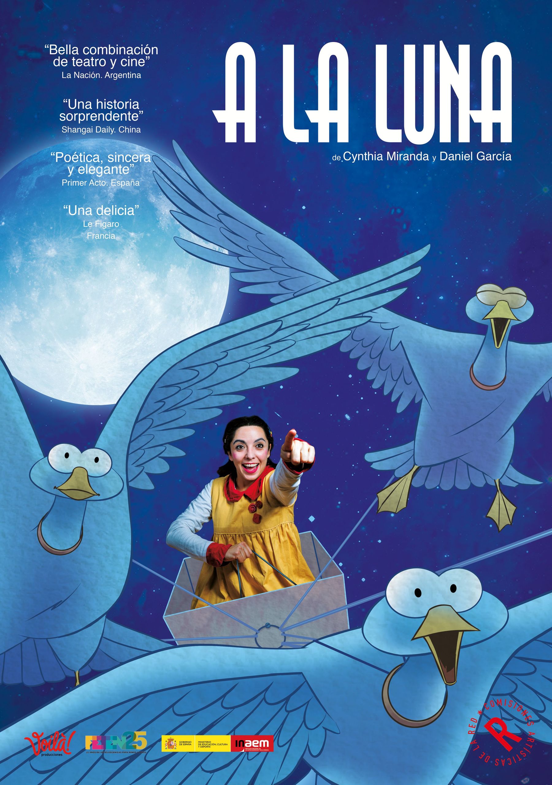 A la luna