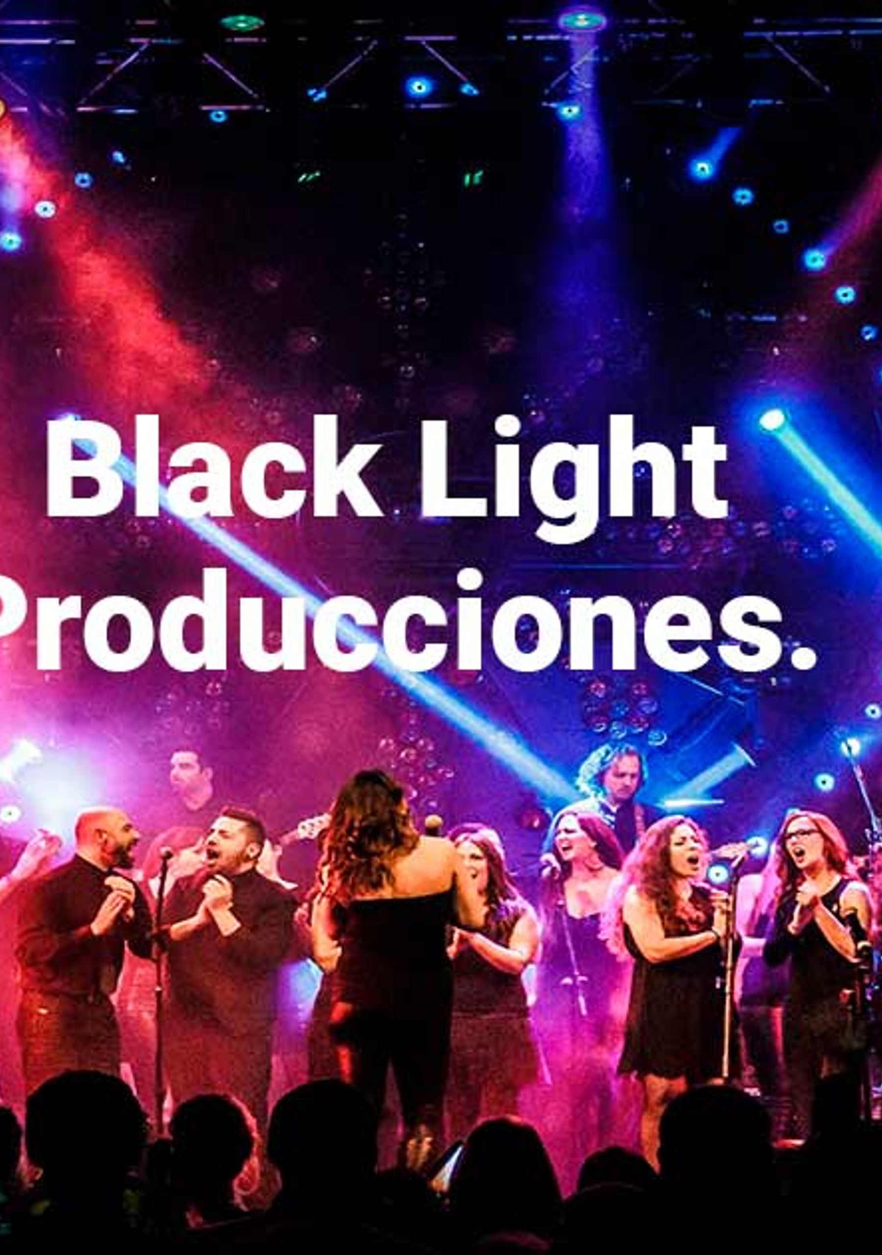 Black light en concierto