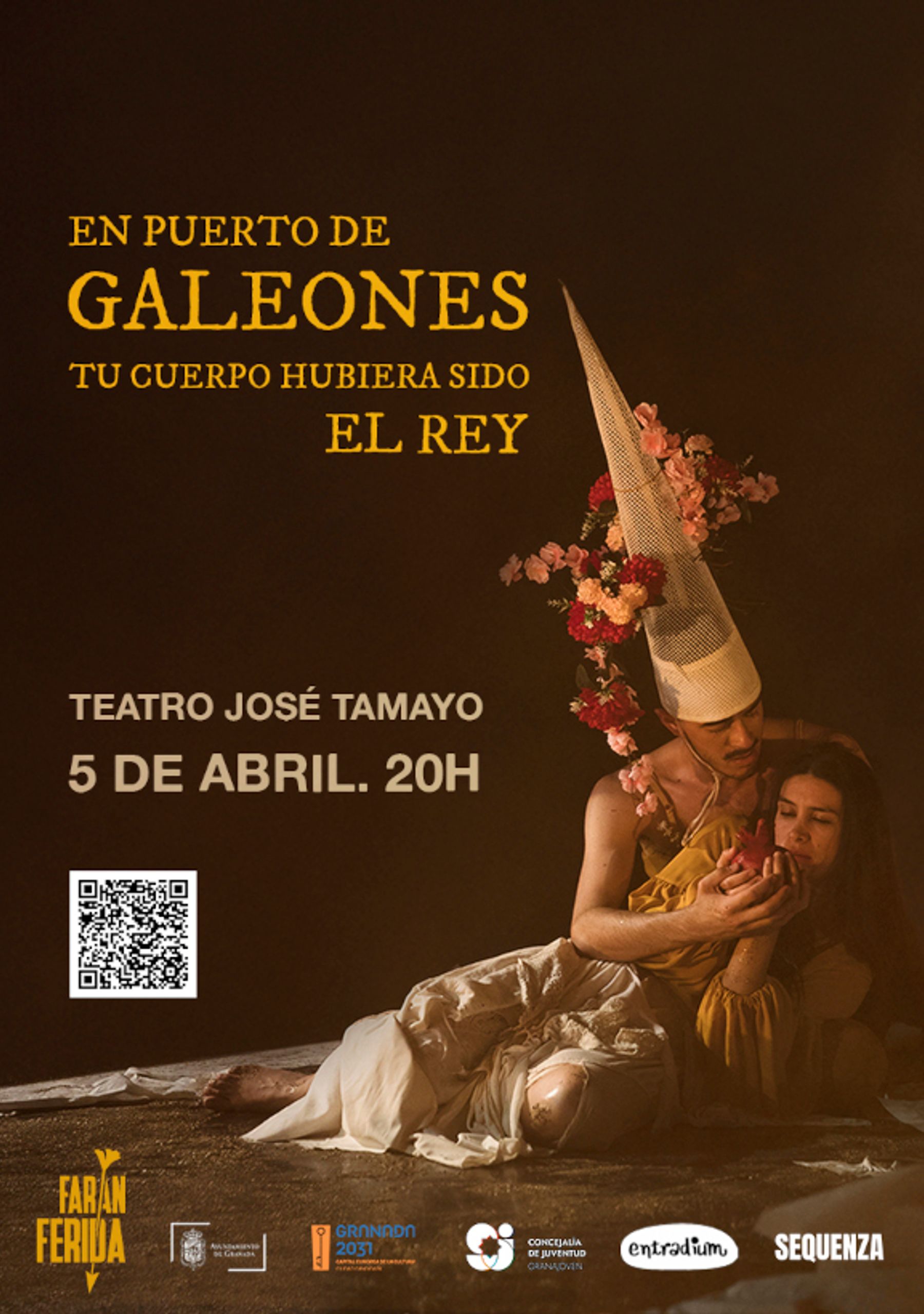 En puerto de galeones tu cuerpo hubiera sido el rey