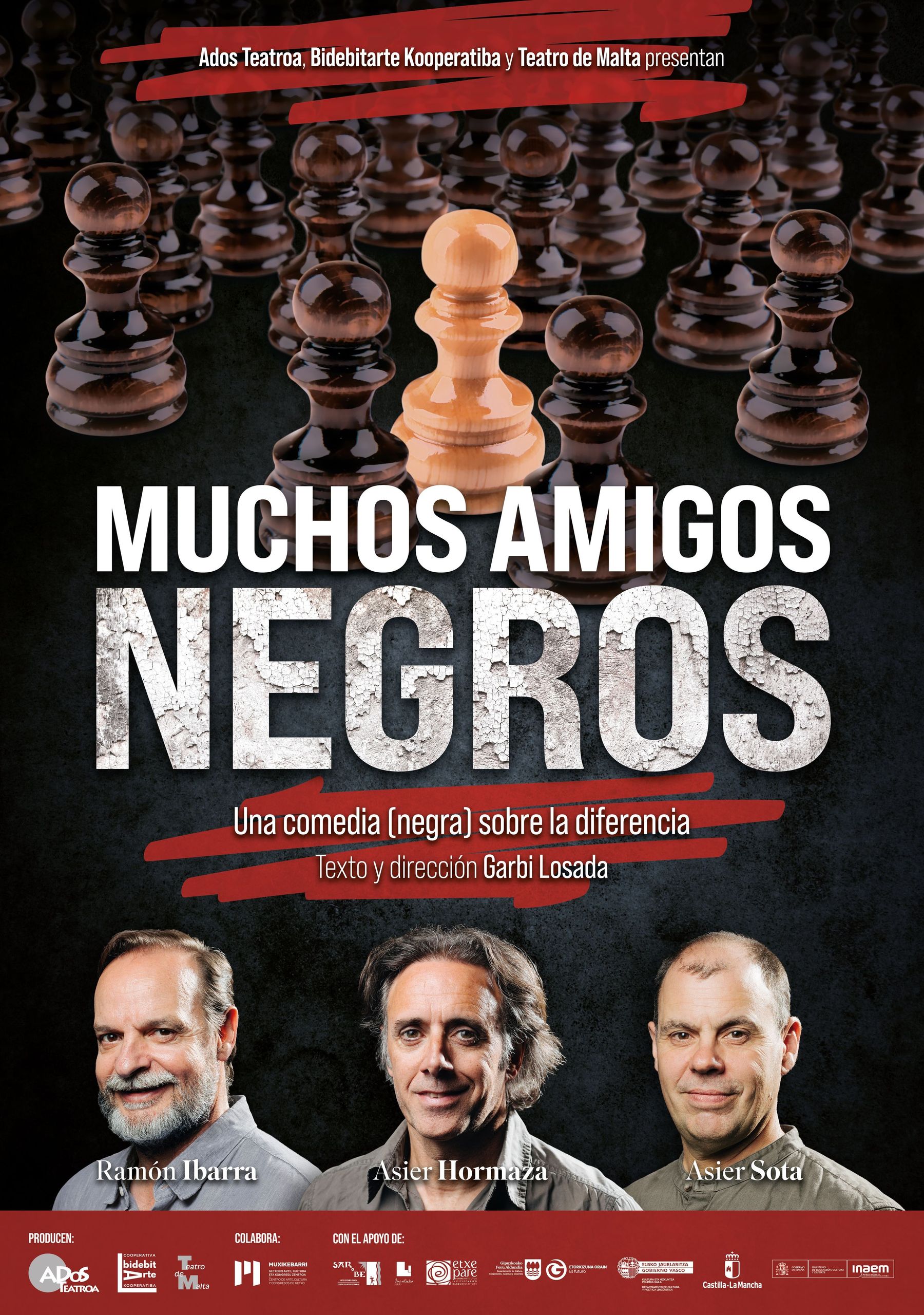 Muchos amigos negros / Lagun beltz asko