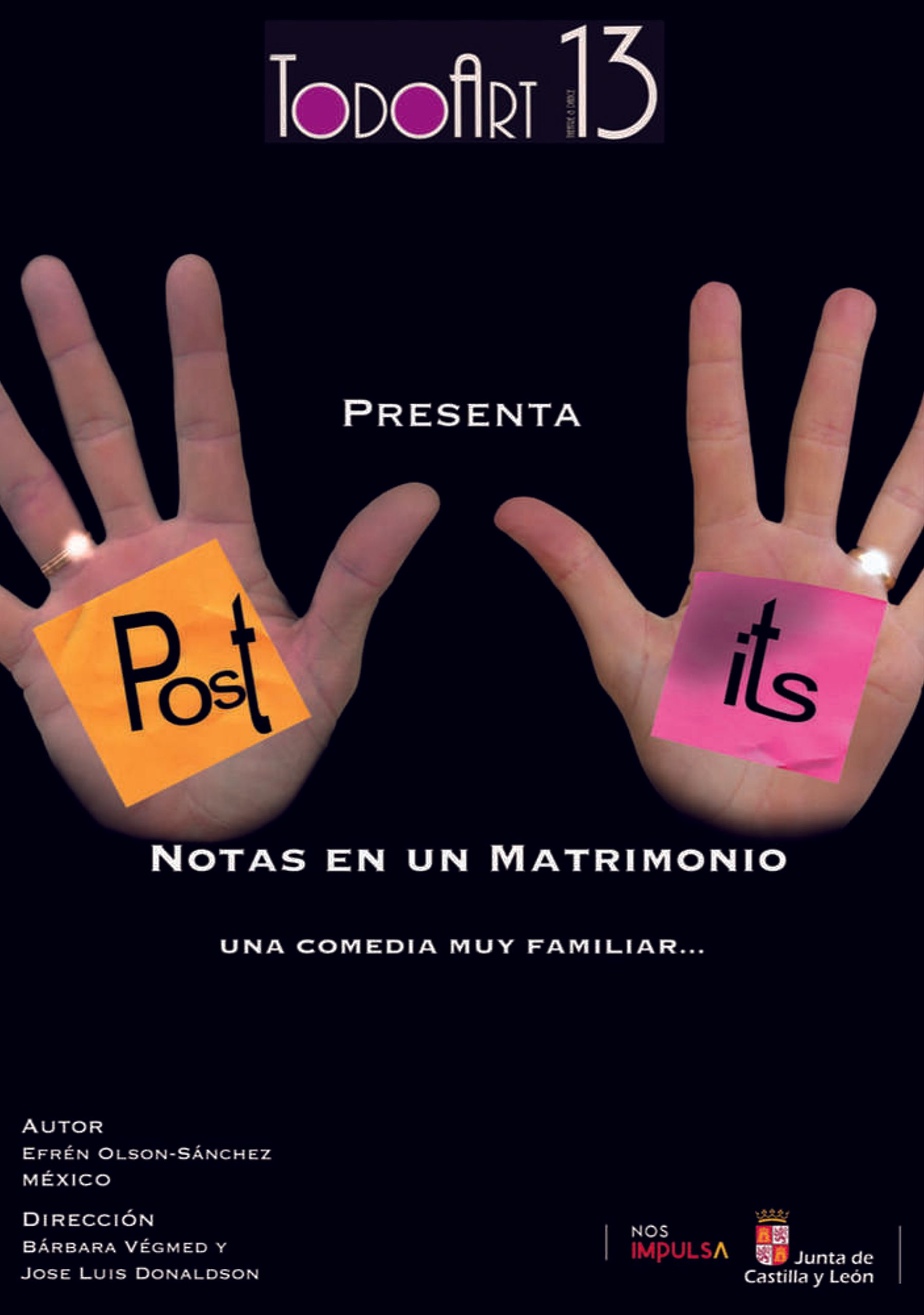 Post-its-Notas en un matrimonio