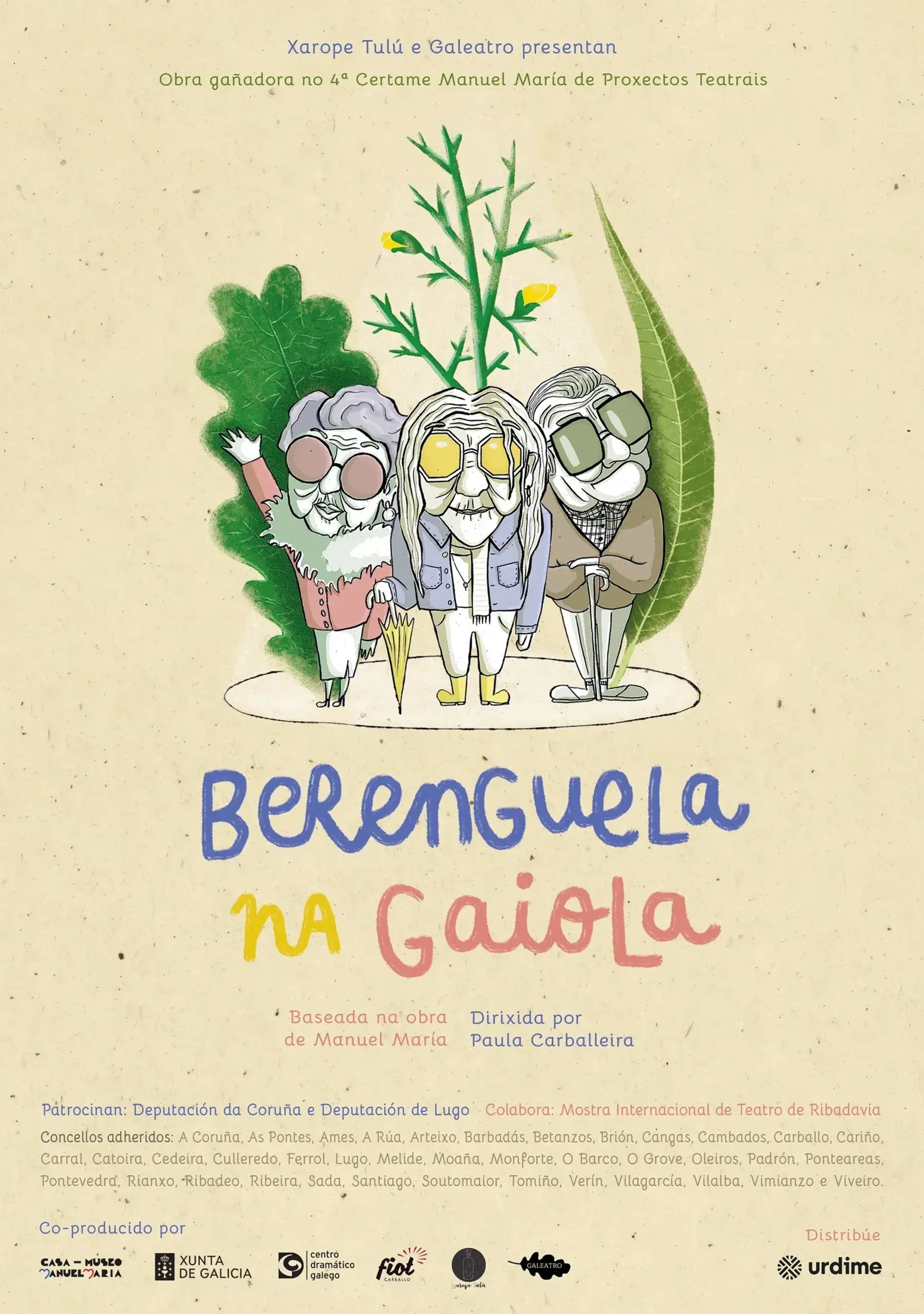 Berenguela na gaiola