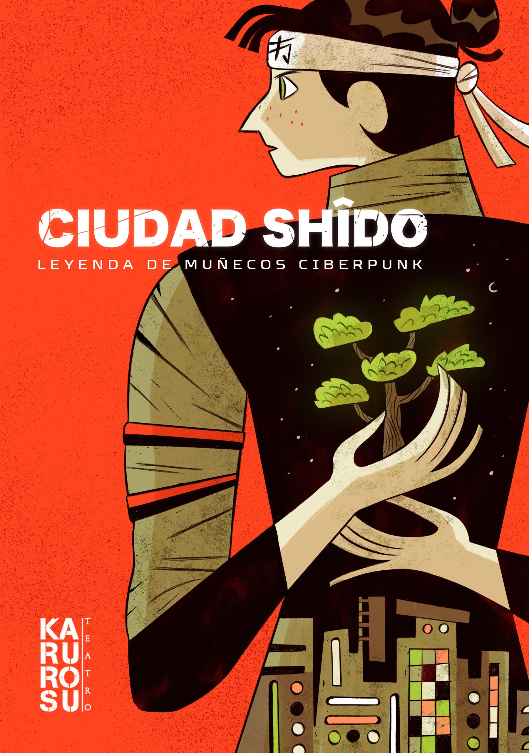 Ciudad Shîdo. Leyenda de muñecos cyberpunk