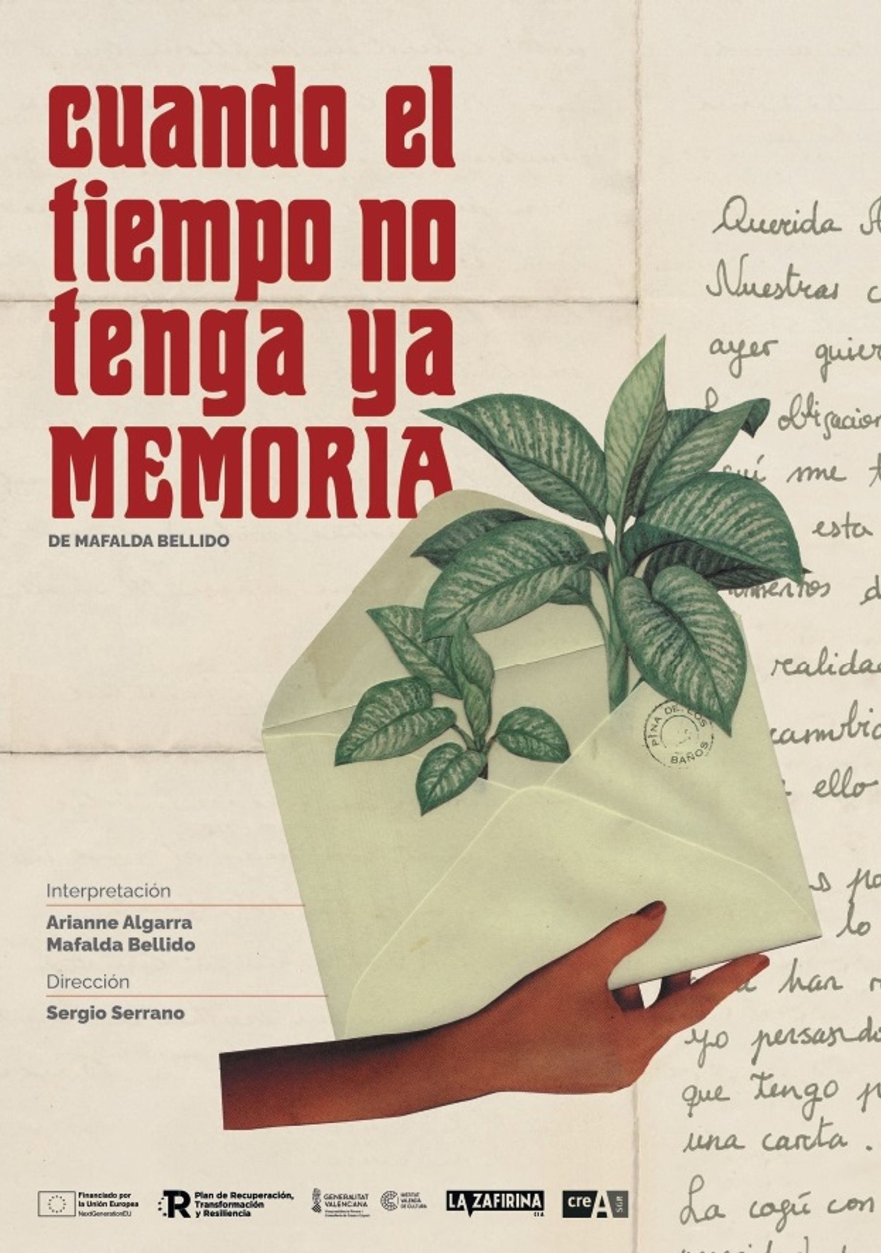 Cuando el tiempo no tenga ya memoria