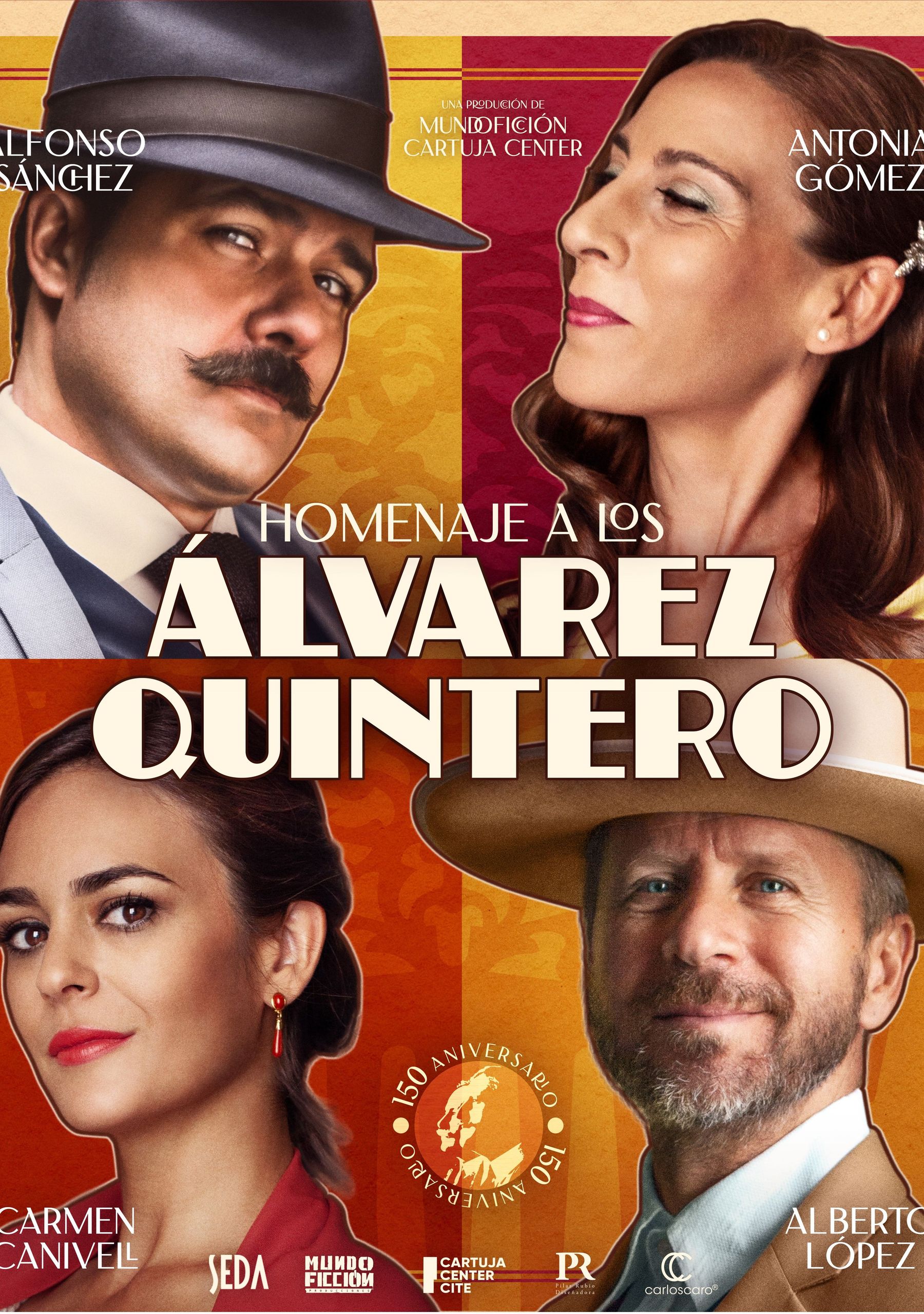 Homenaje a los Álvarez Quintero
