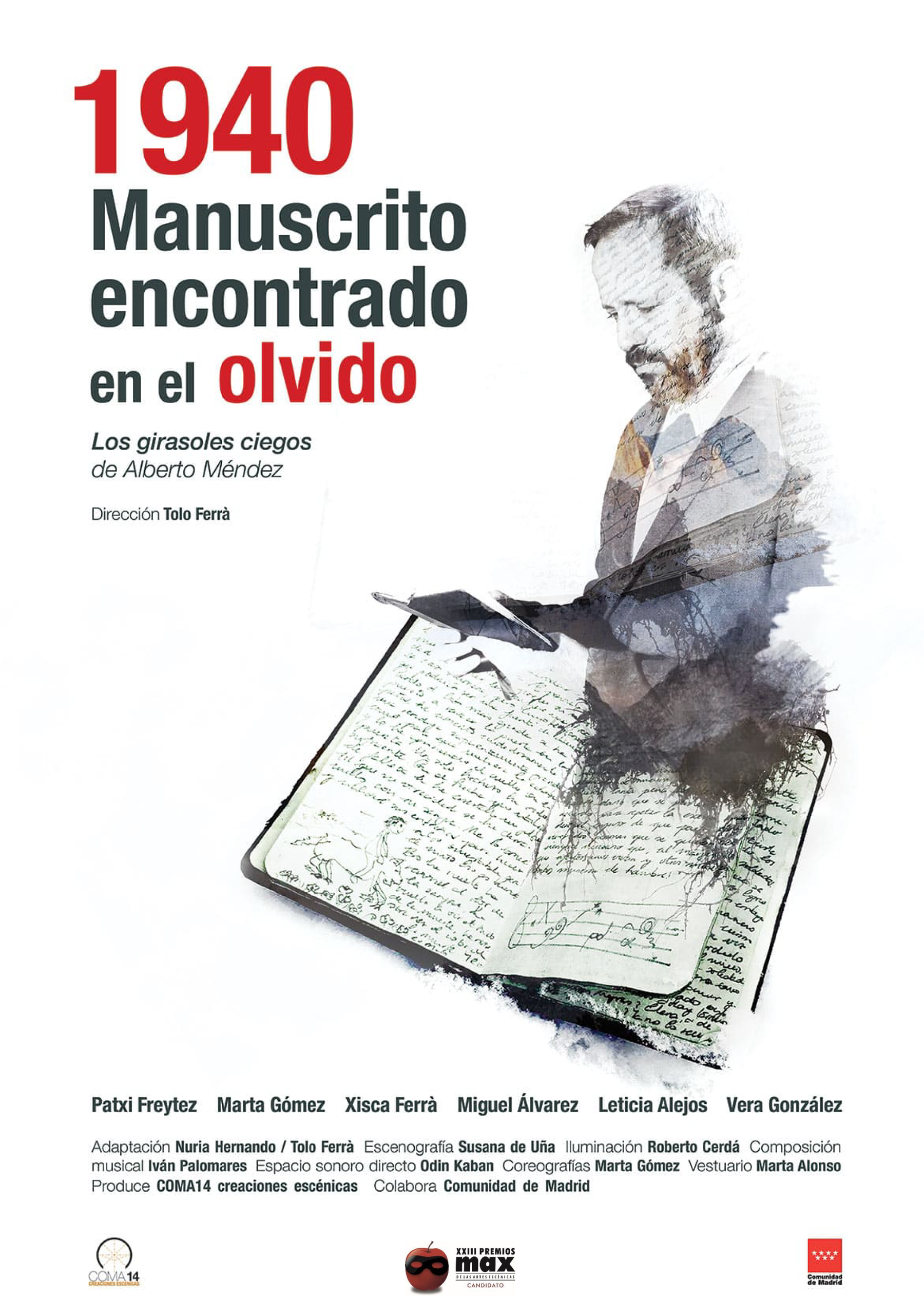 1940. Manuscrito encontrado en el olvido (Los girasoles ciegos)