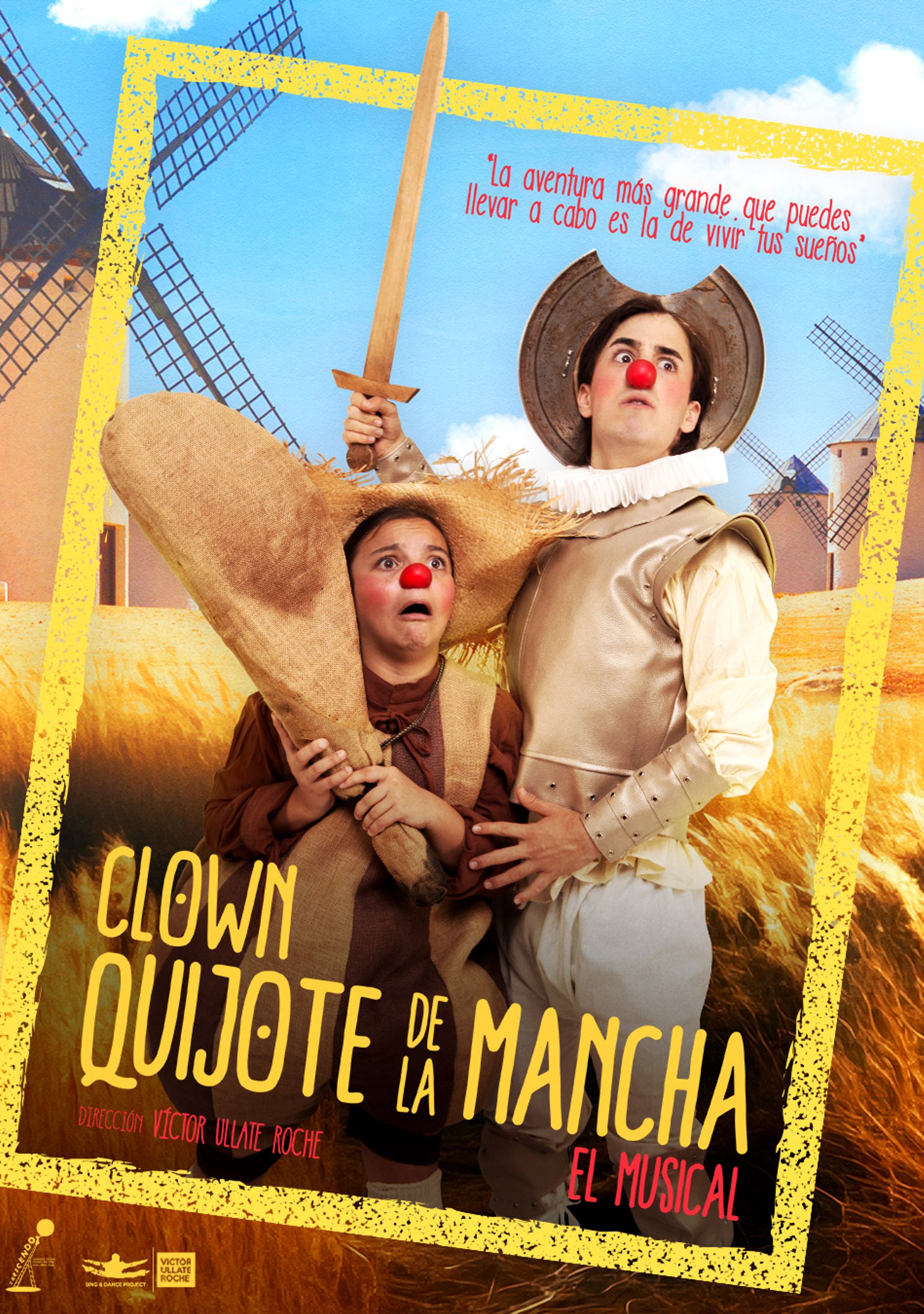 Clown Quijote de la Mancha, el musical