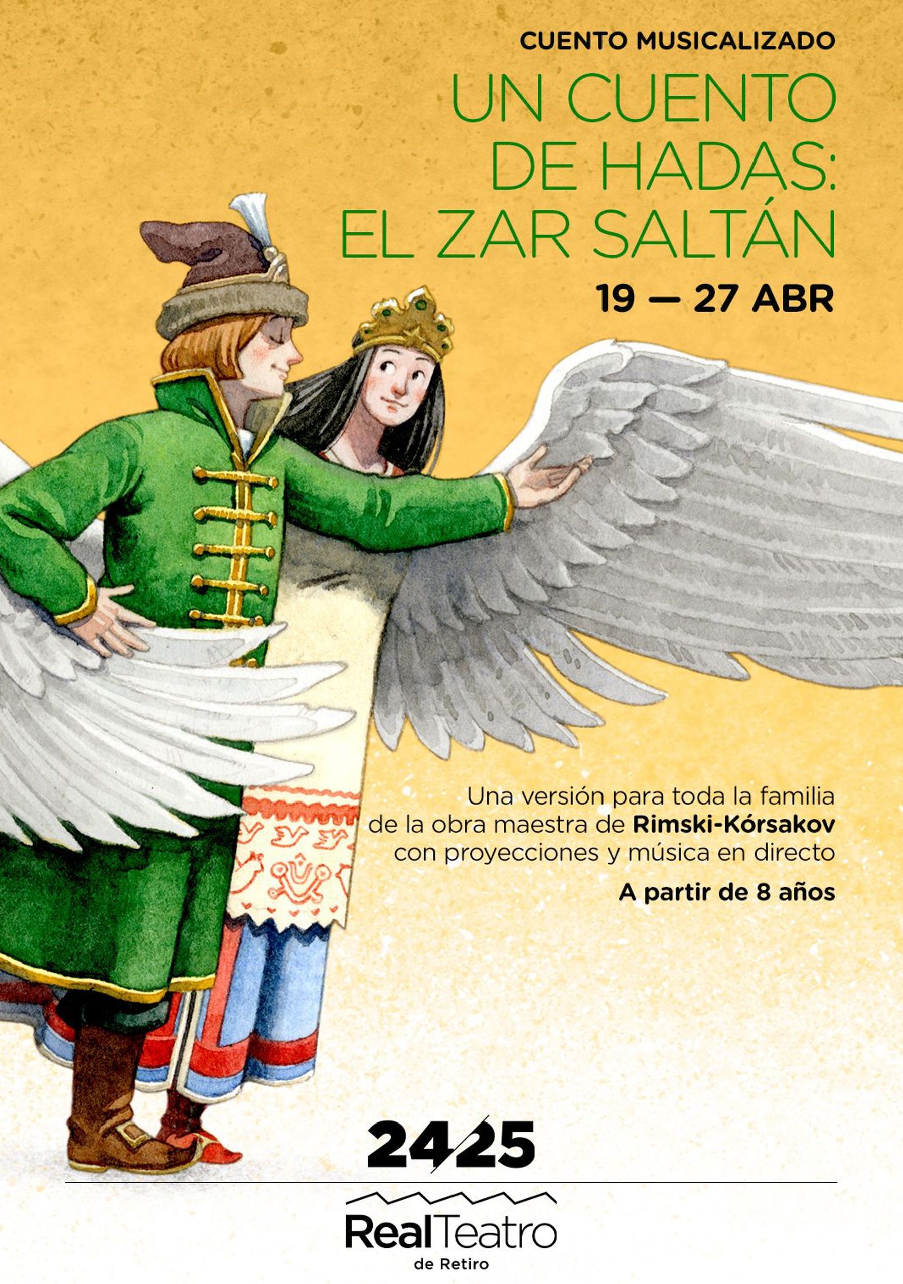 Un cuento de hadas: el zar saltán