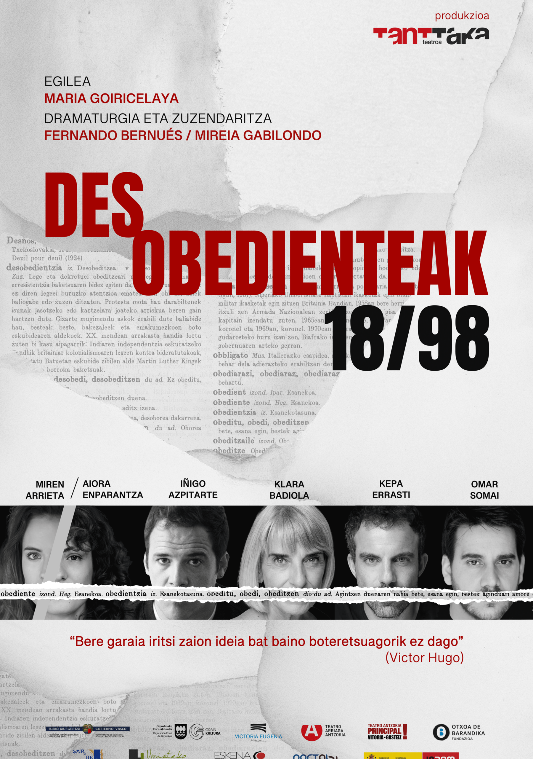 Desobedienteak 18/98