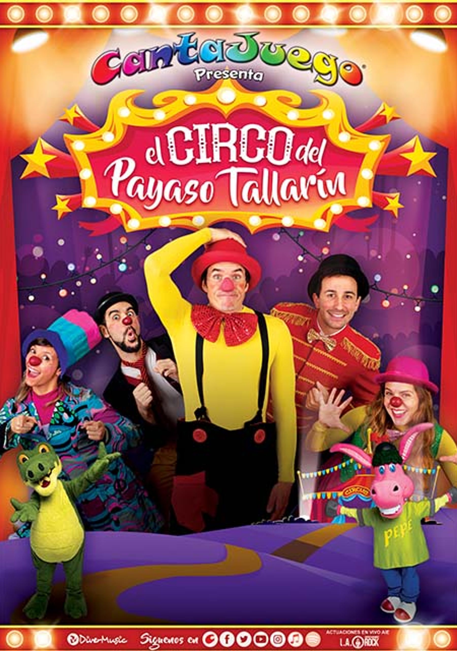 CantaJuego - El circo del Payaso Tallarín
