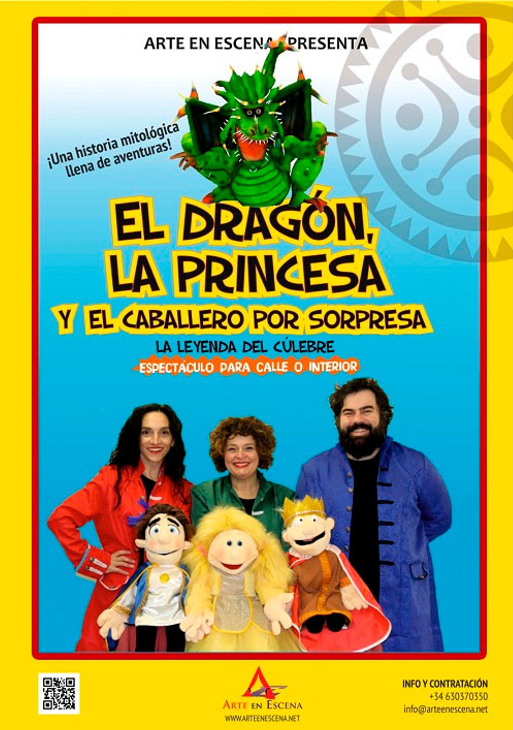 El dragón, la princesa y el caballero por sorpresa. La leyenda del Cúlebre