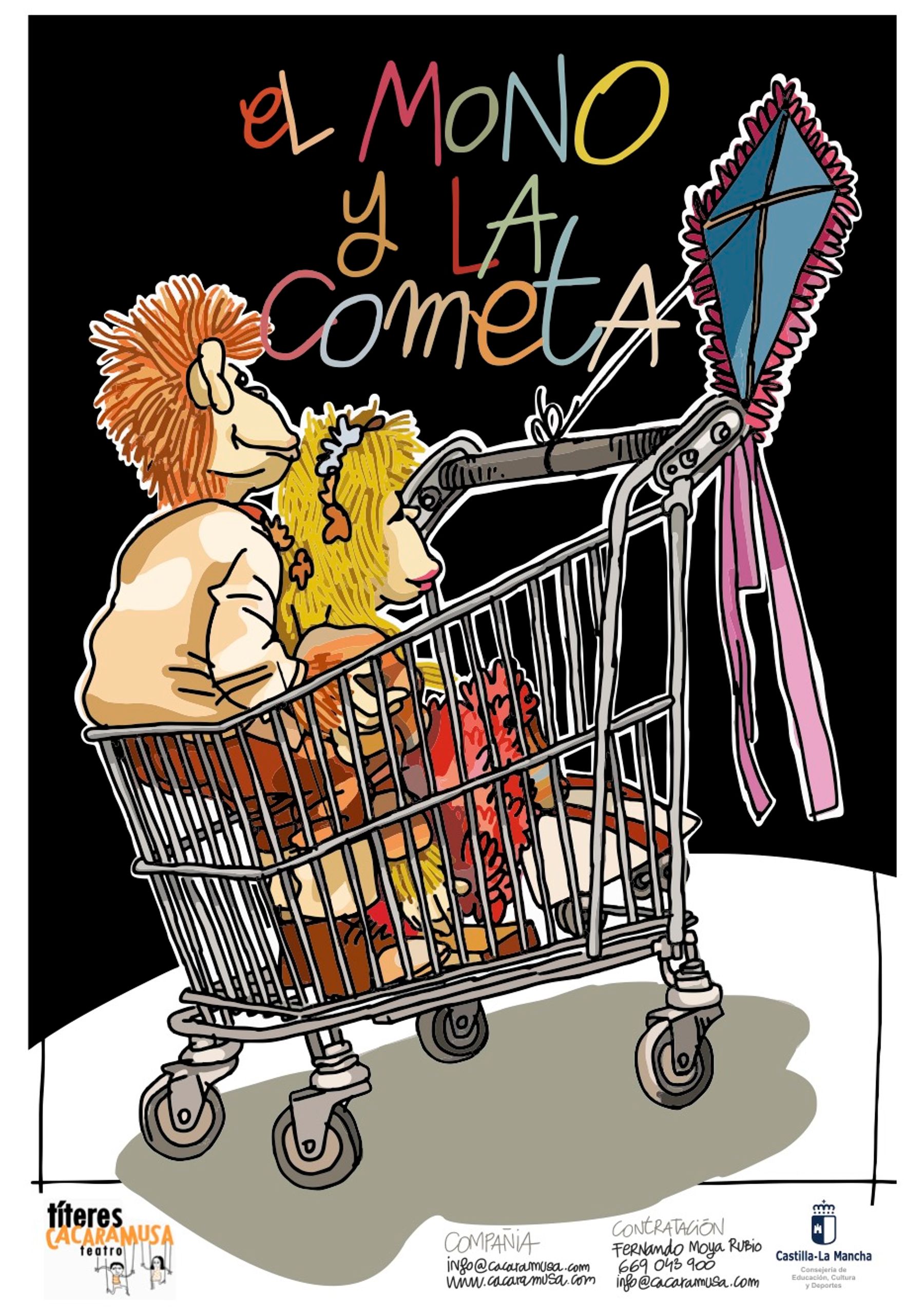 El mono y la cometa