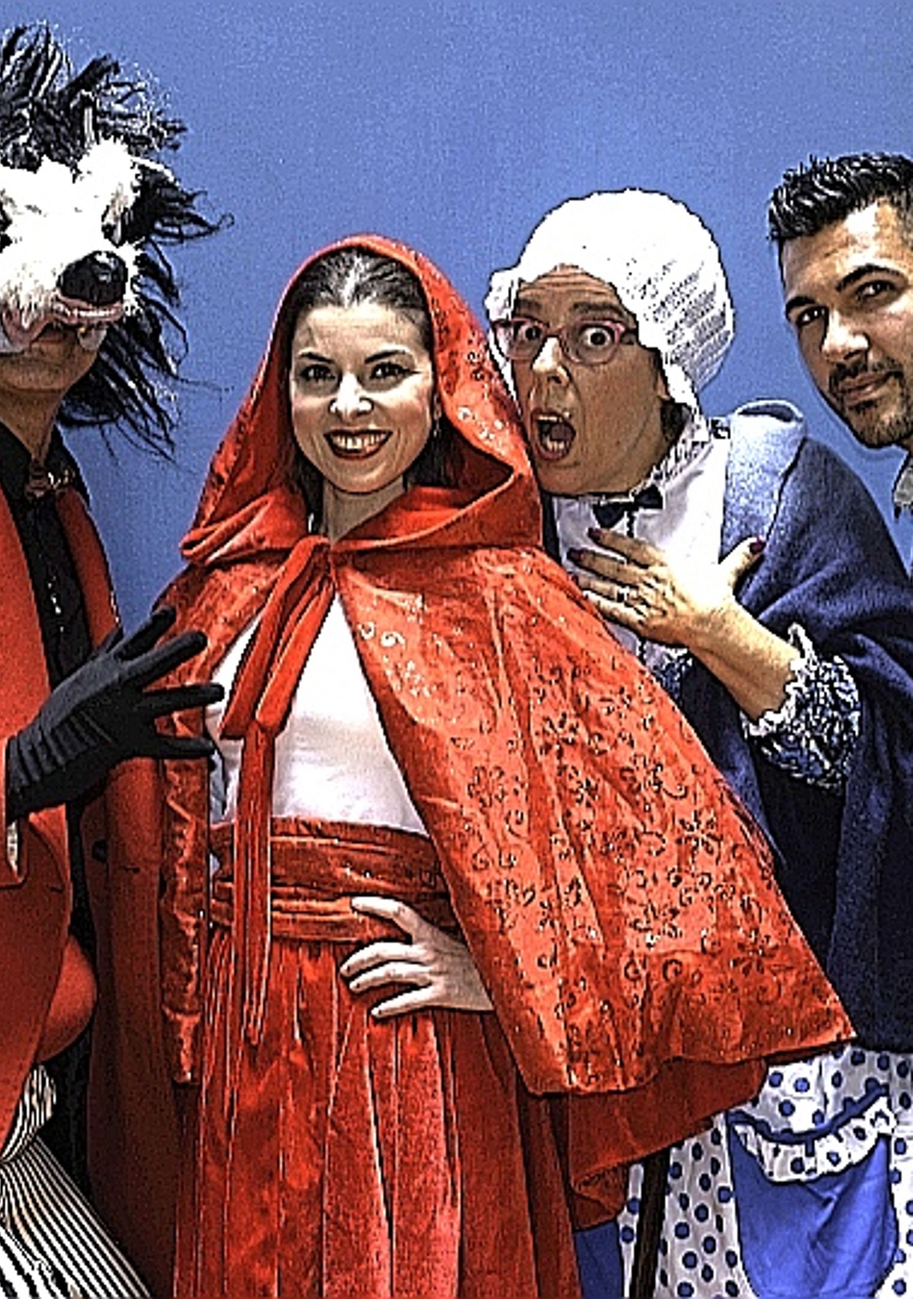 Caperucita Roja y el lobo diferente