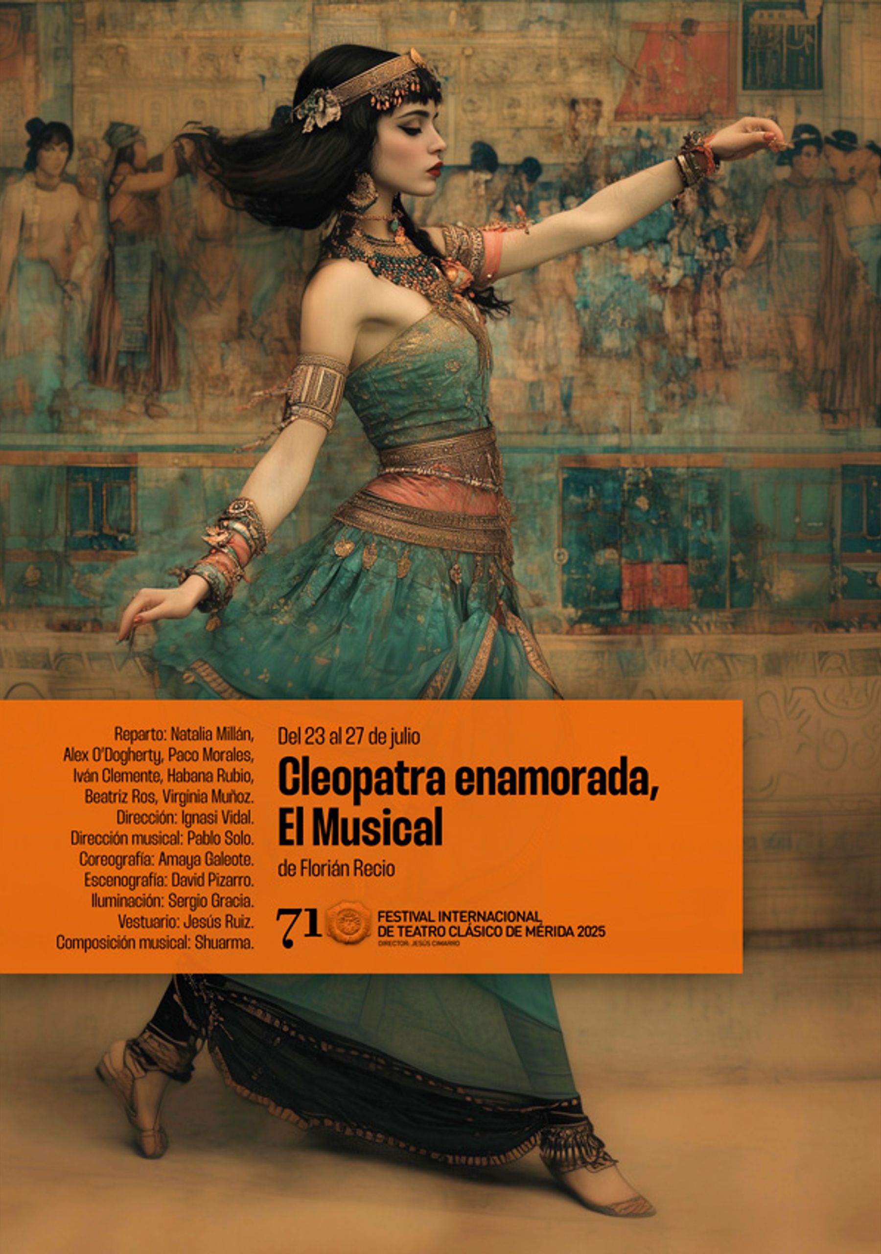 Cleopatra enamorada, El Musical