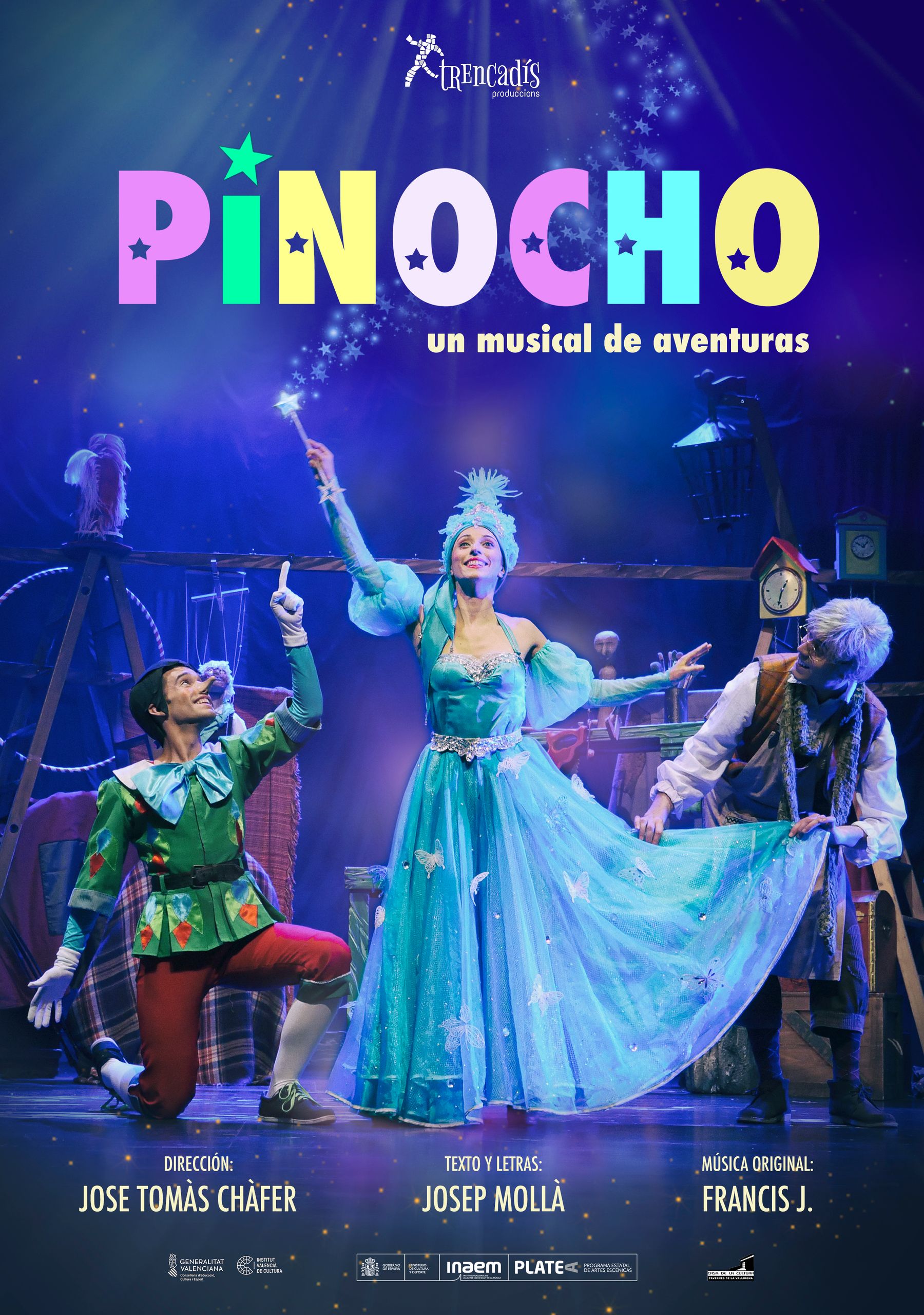 Pinocho, un musical de aventuras