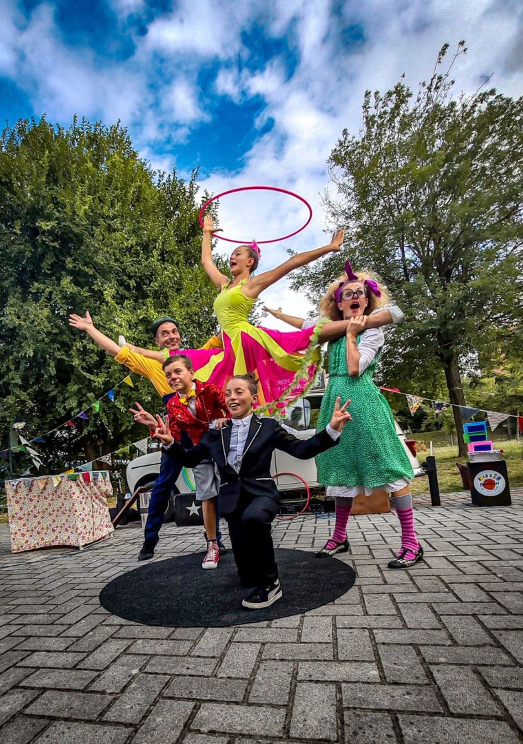 Circus Family on the road