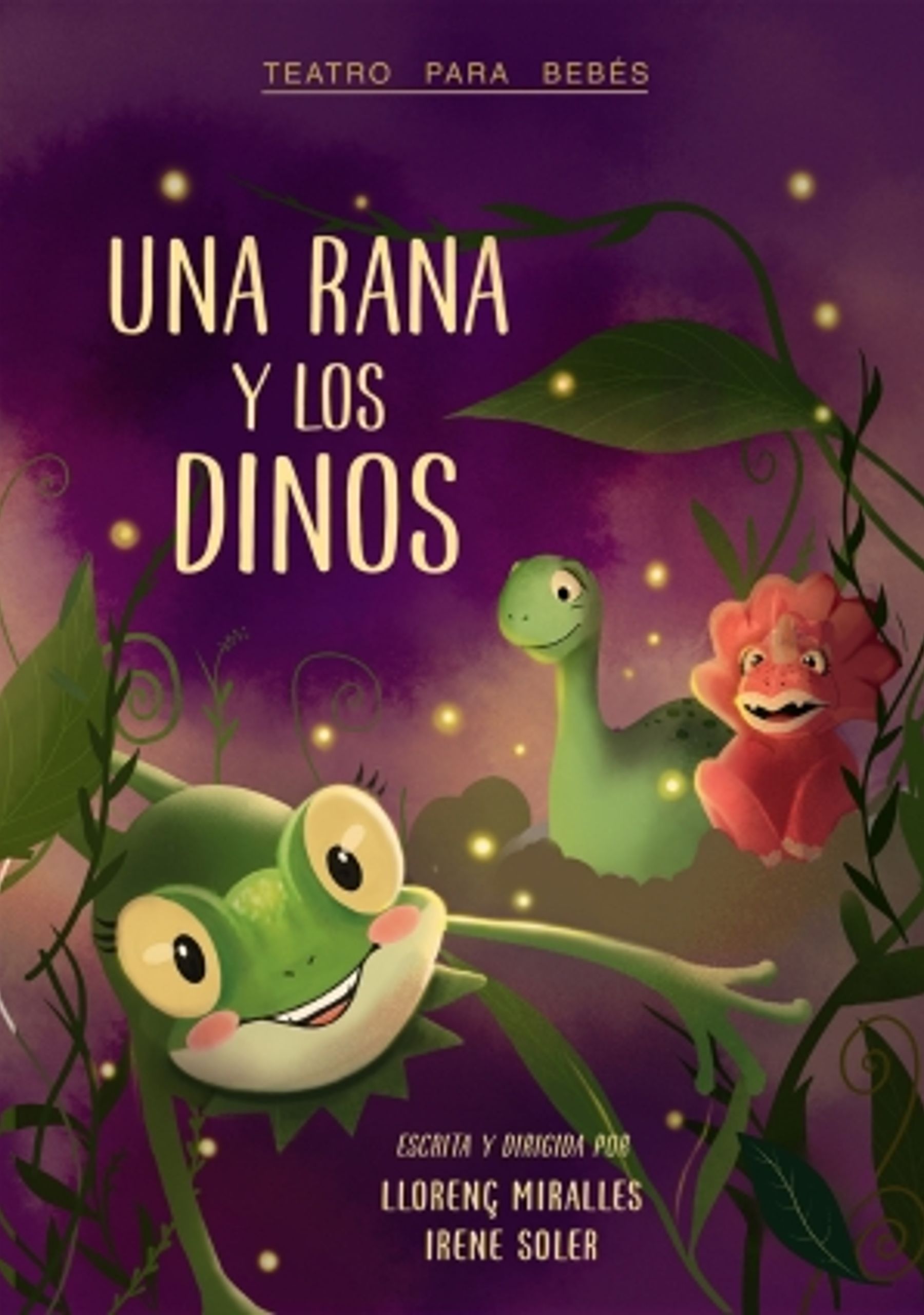 Una rana y los dinos