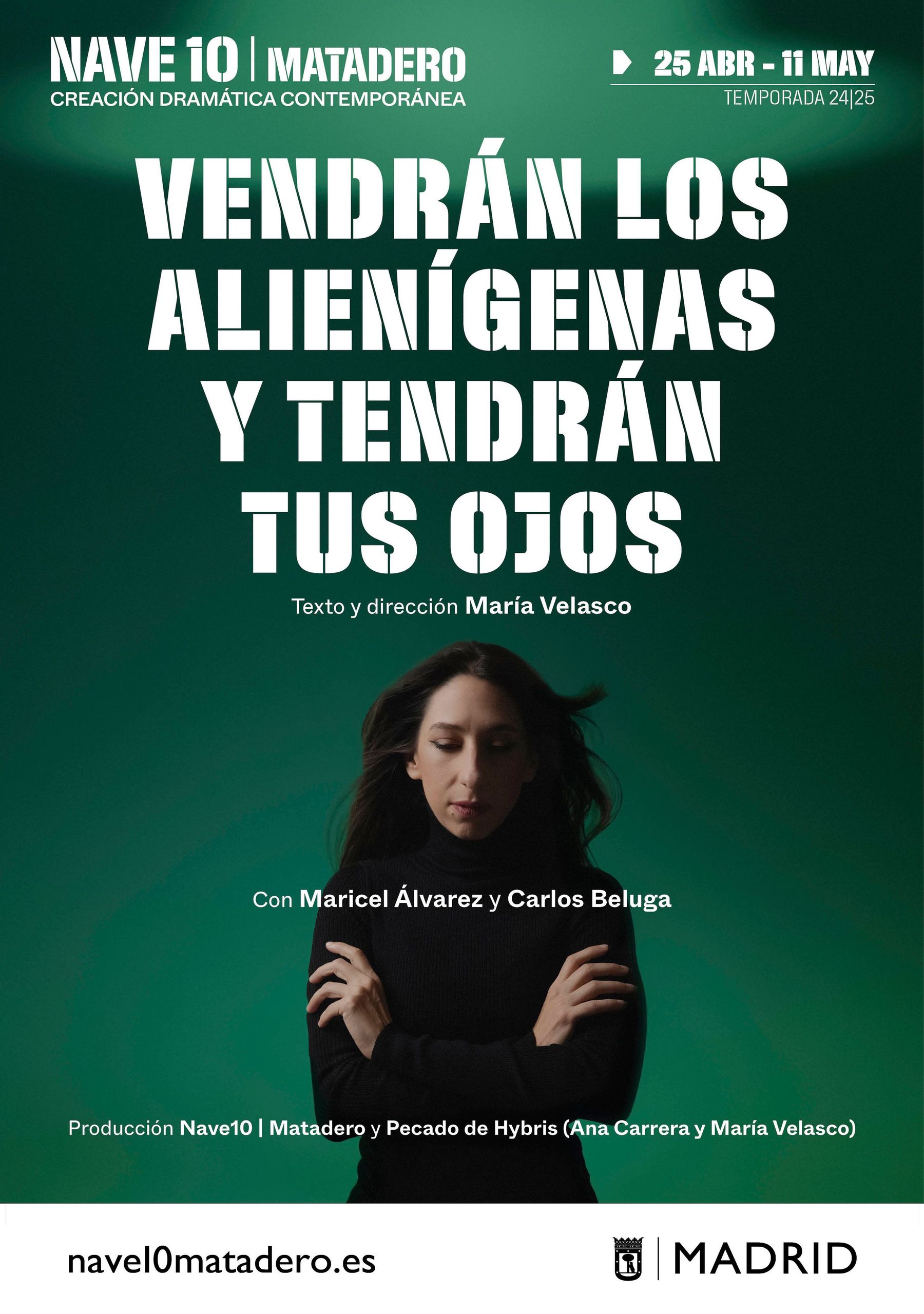 Vendrán los alienígenas y tendrán tus ojos