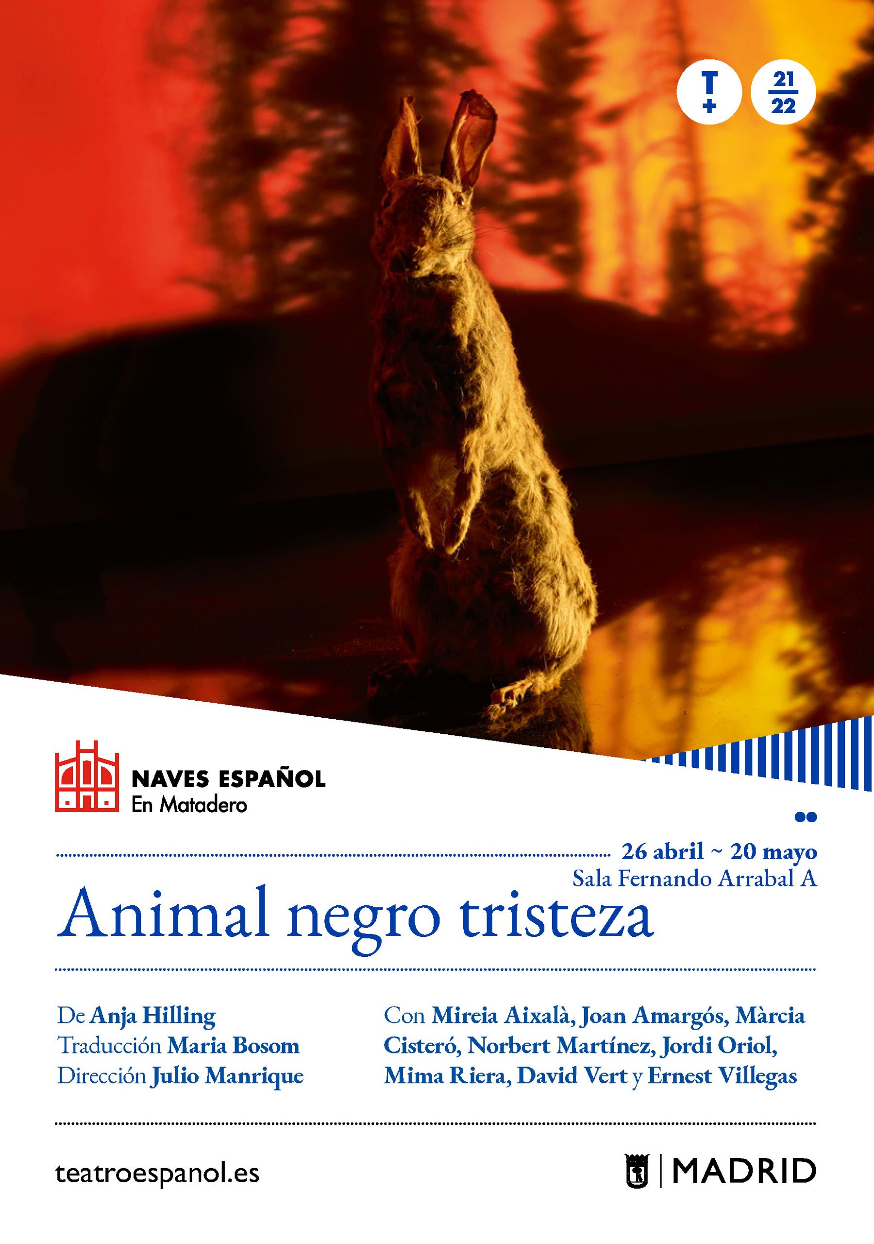 Animal negro tristeza