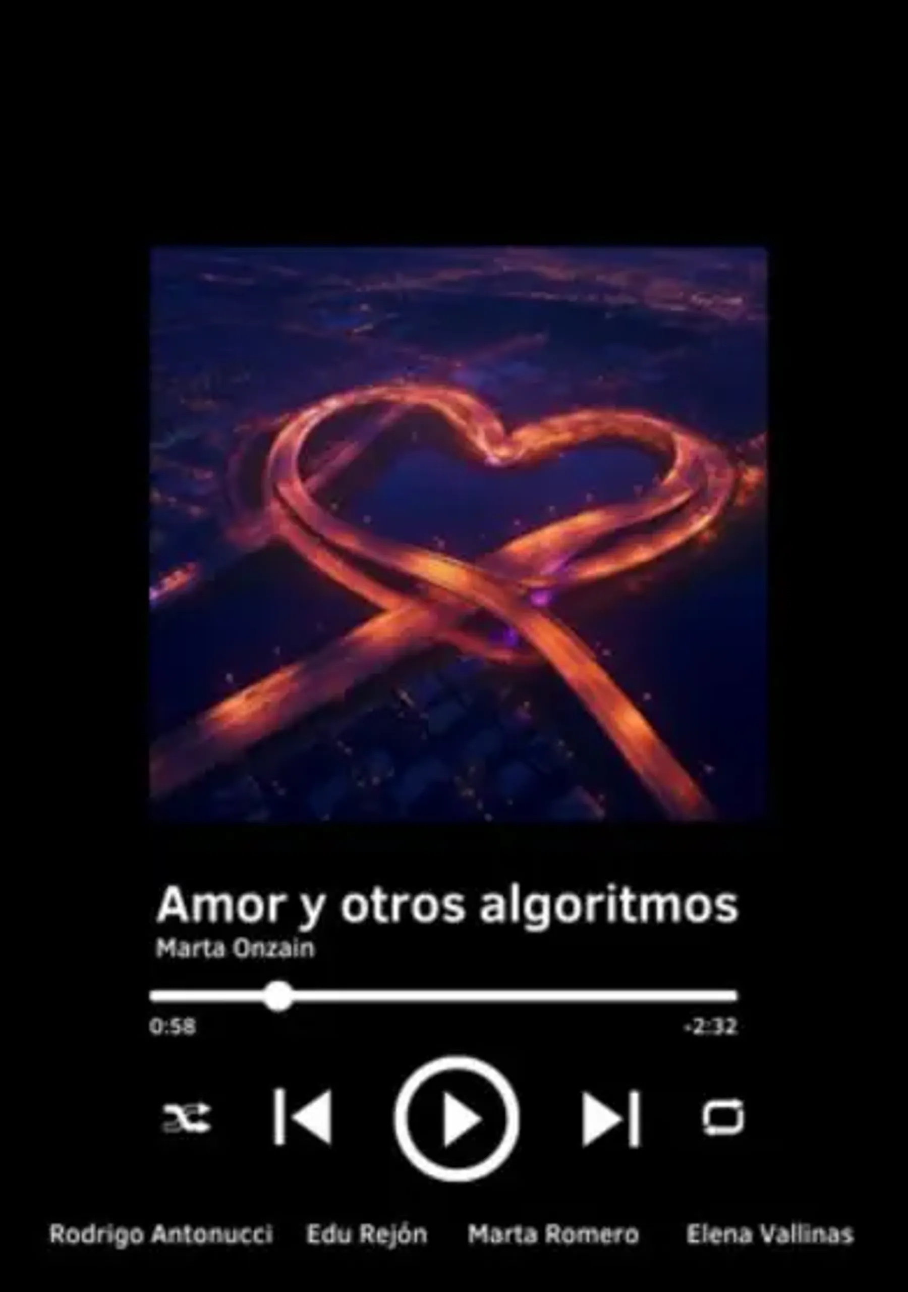 Amor y otros algoritmos