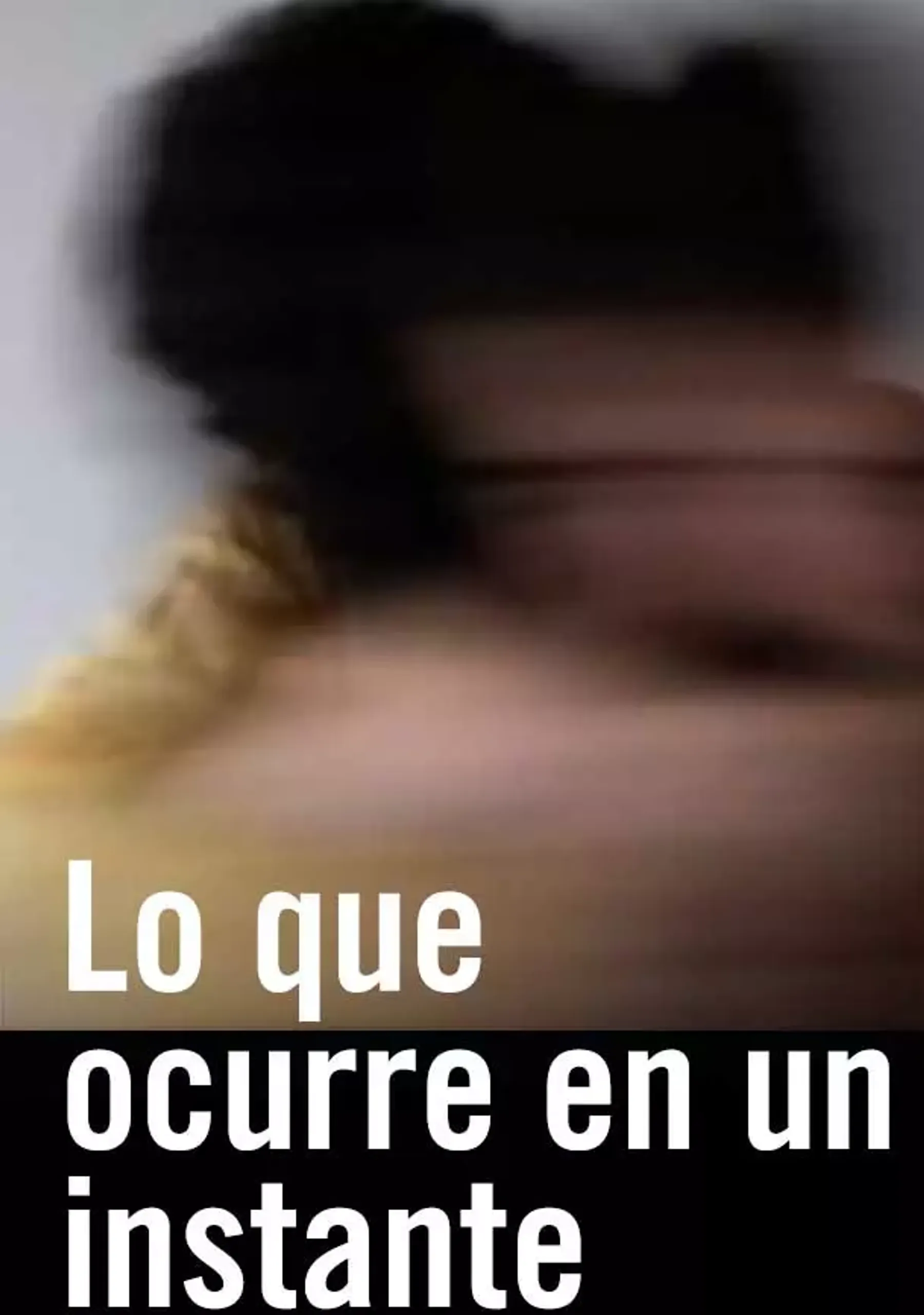 Lo que ocurre en un instante