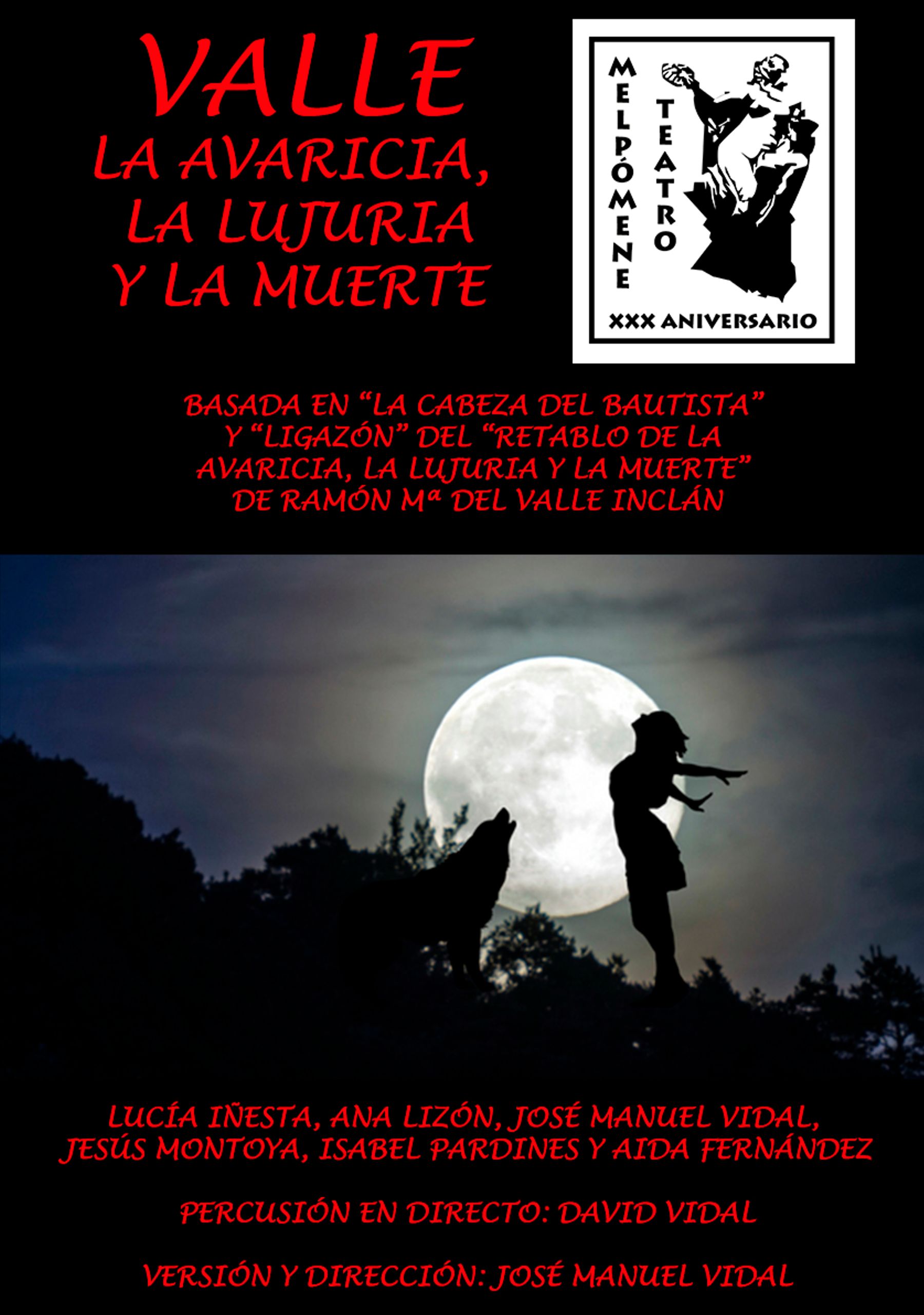 Valle, la avaricia, la lujuria y la muerte