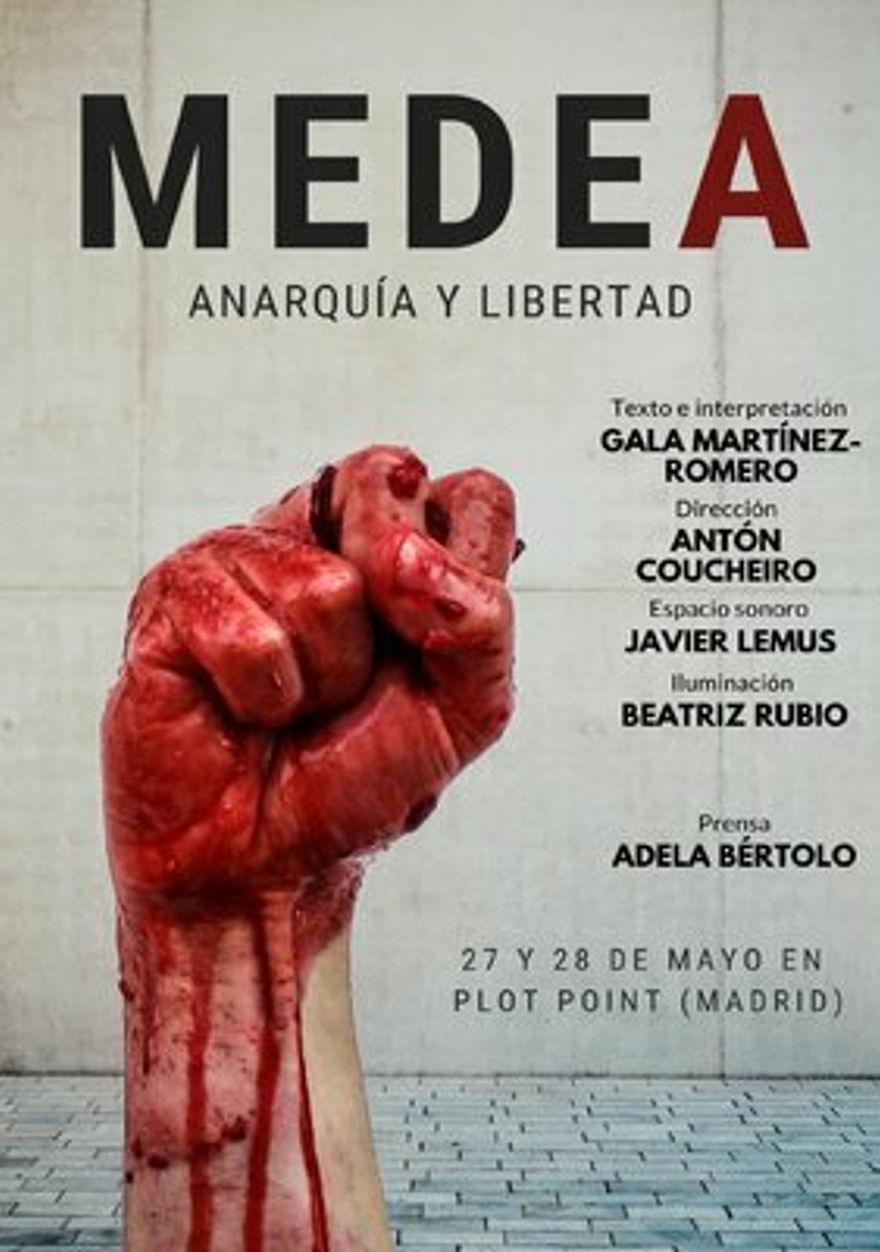 Medea. Anarquía y libertad