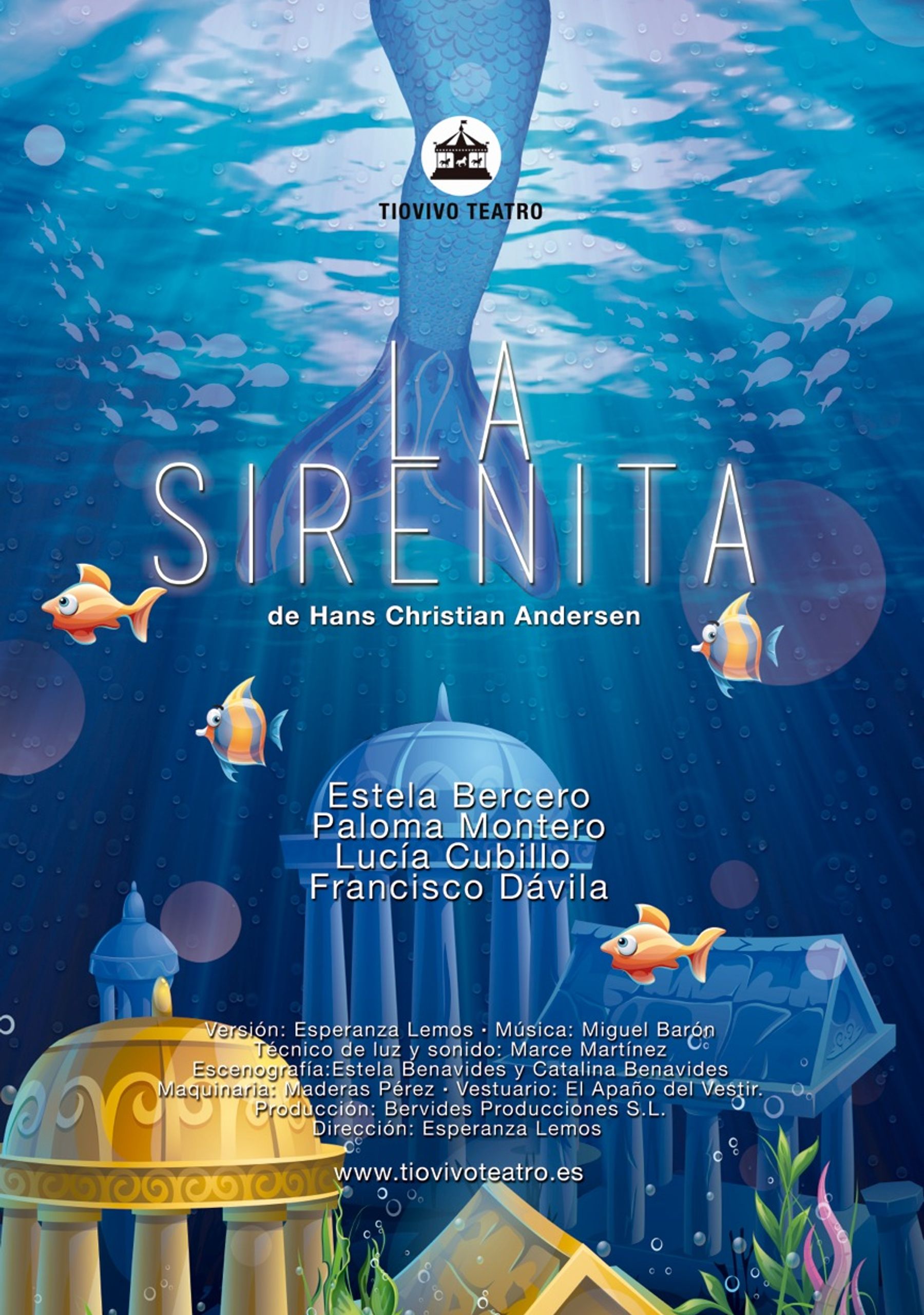 La Sirenita de Hans Christian Andersen