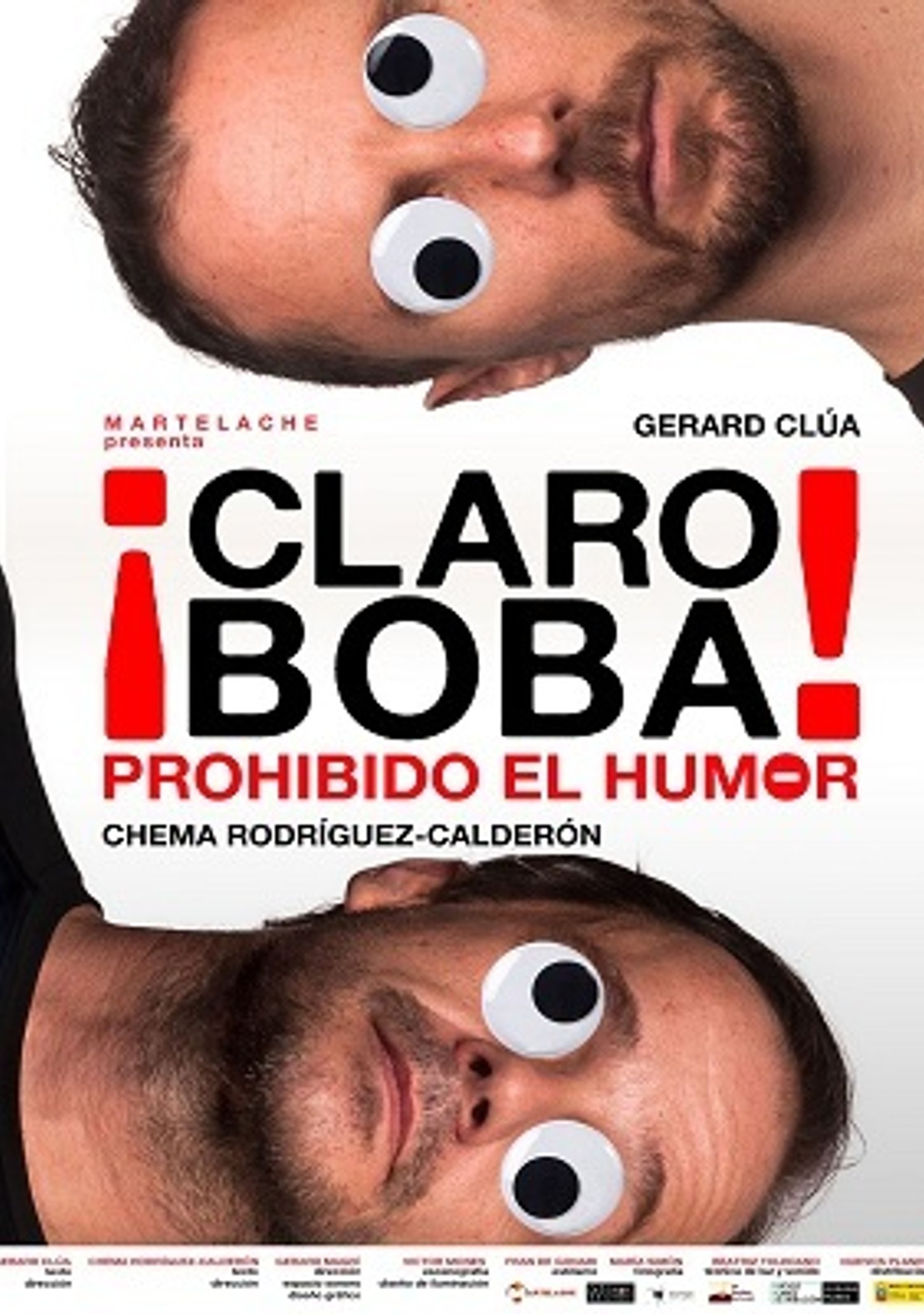 ¡Claro boba! Prohibido el humor