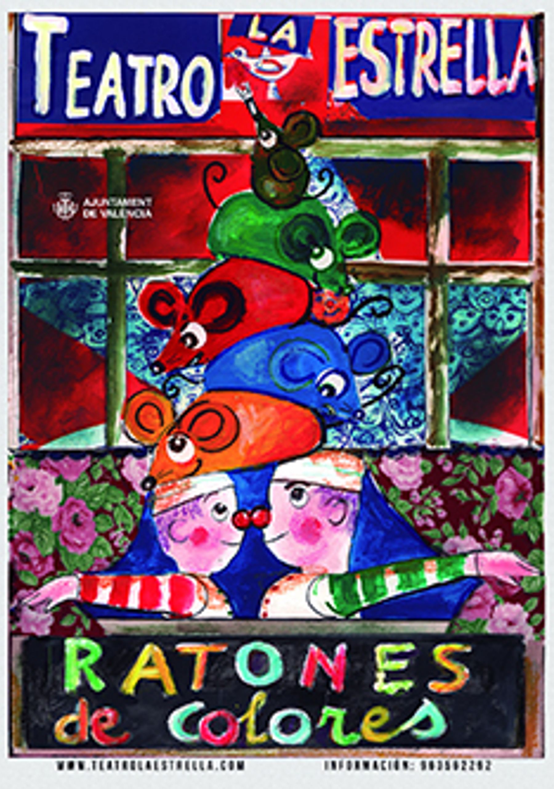 Ratones de colores
