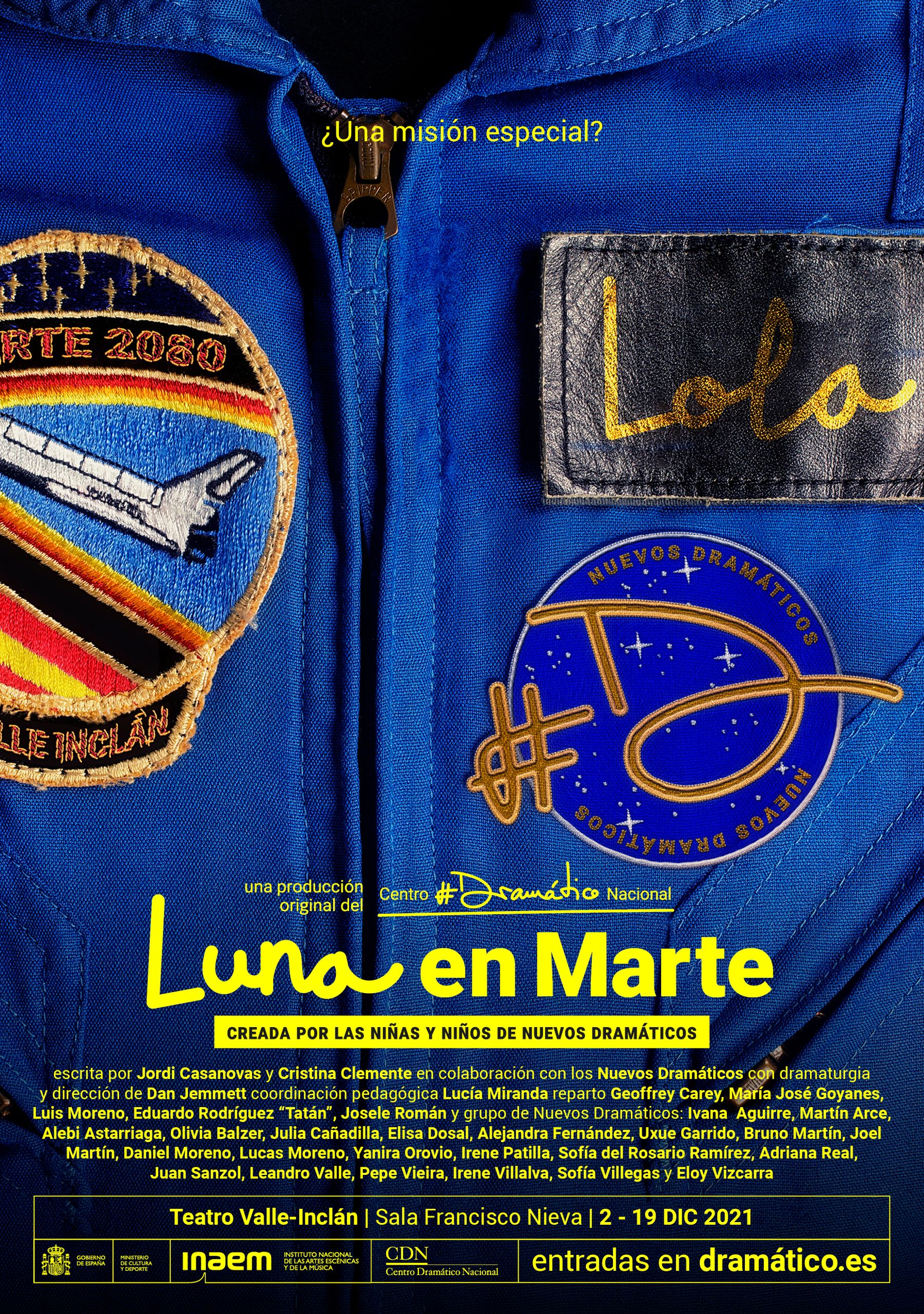 Luna en Marte