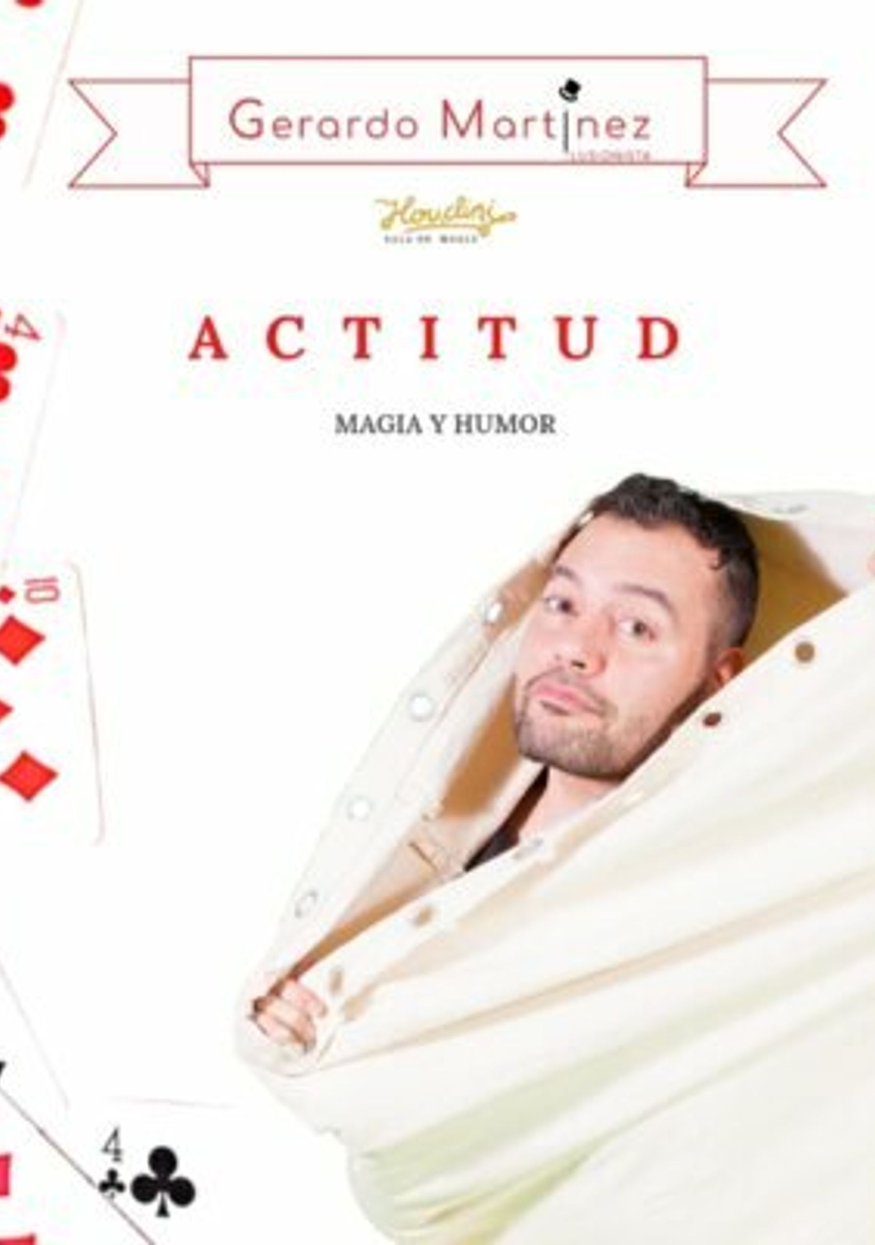 Actitud: magia y humor con Gerardo Martínez