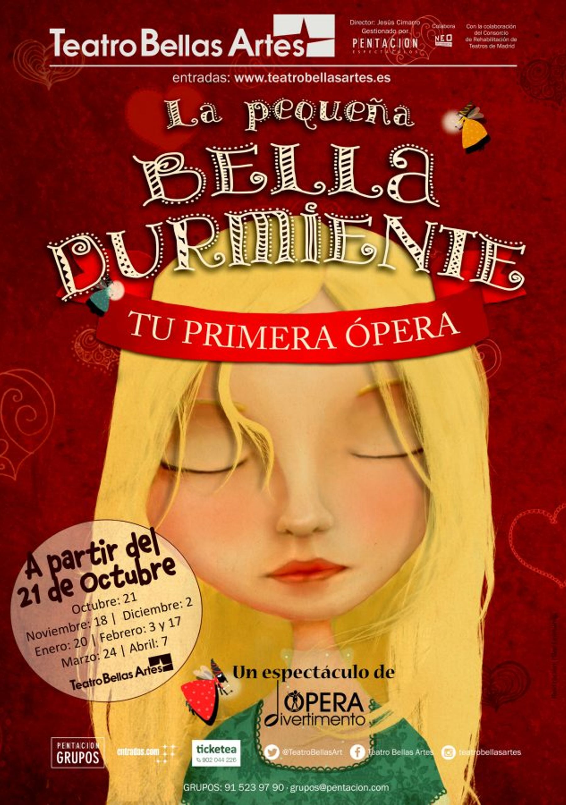 La pequeña bella durmiente, tu primera ópera
