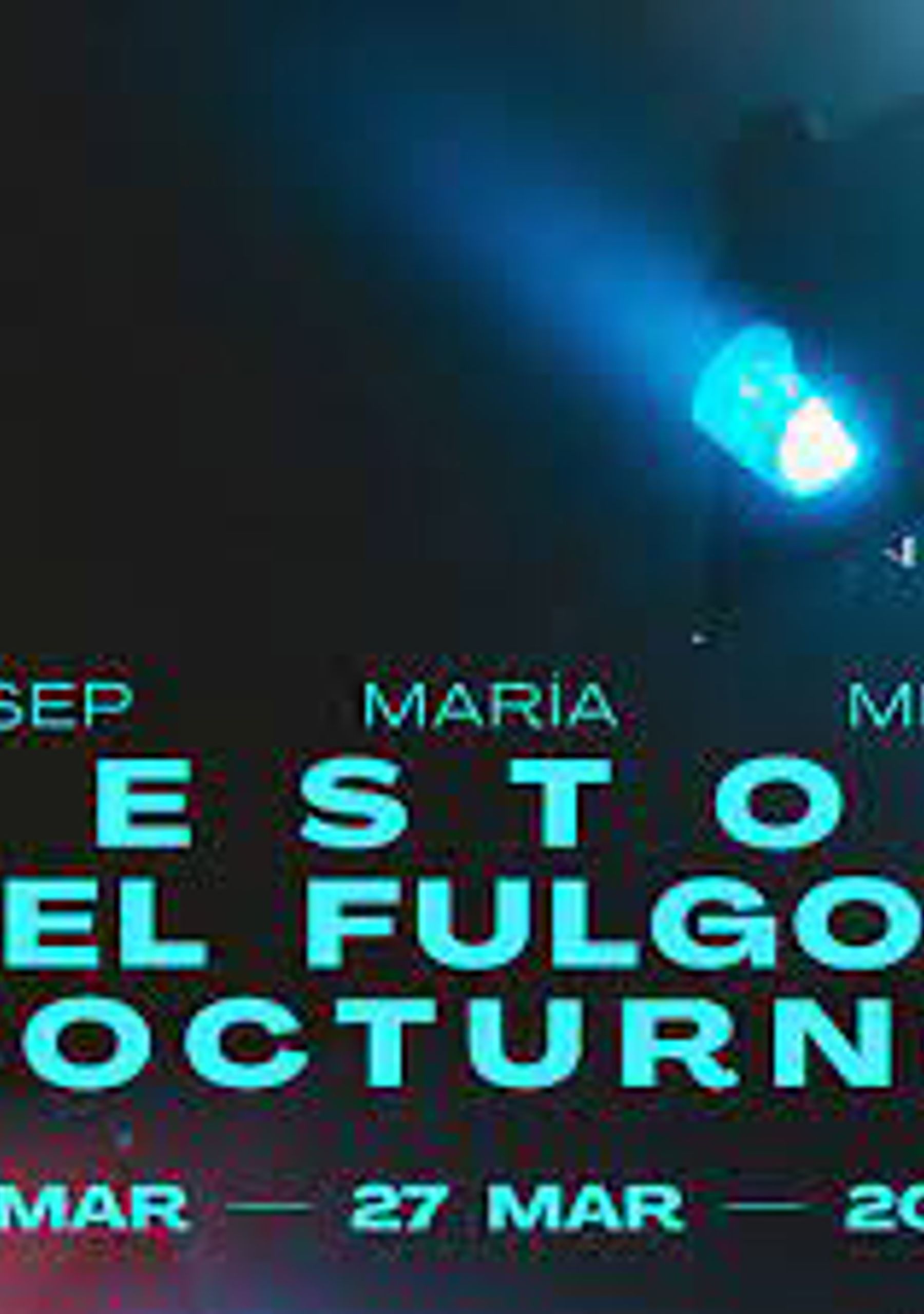 Restos del fulgor nocturno