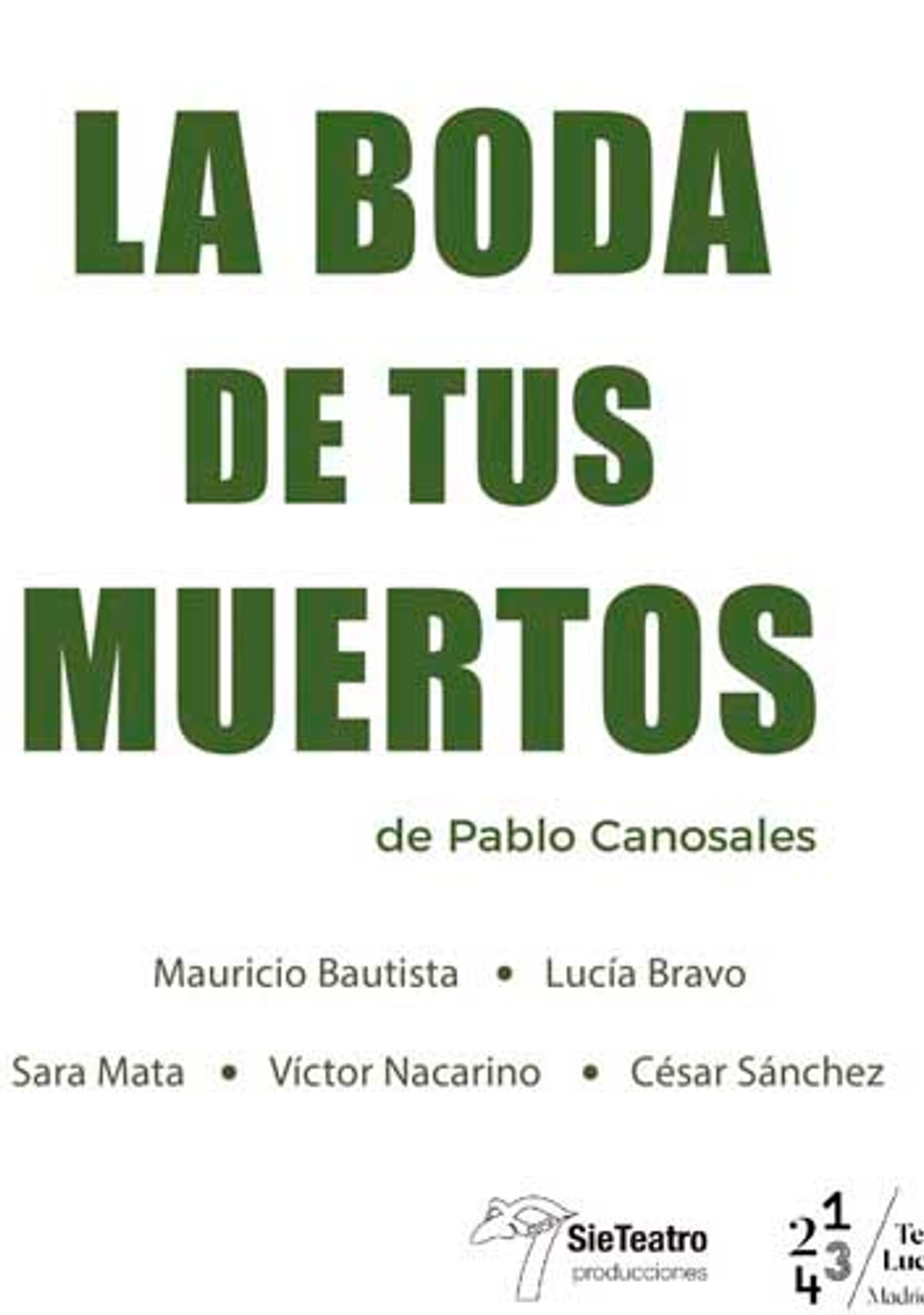 La boda de tus muertos