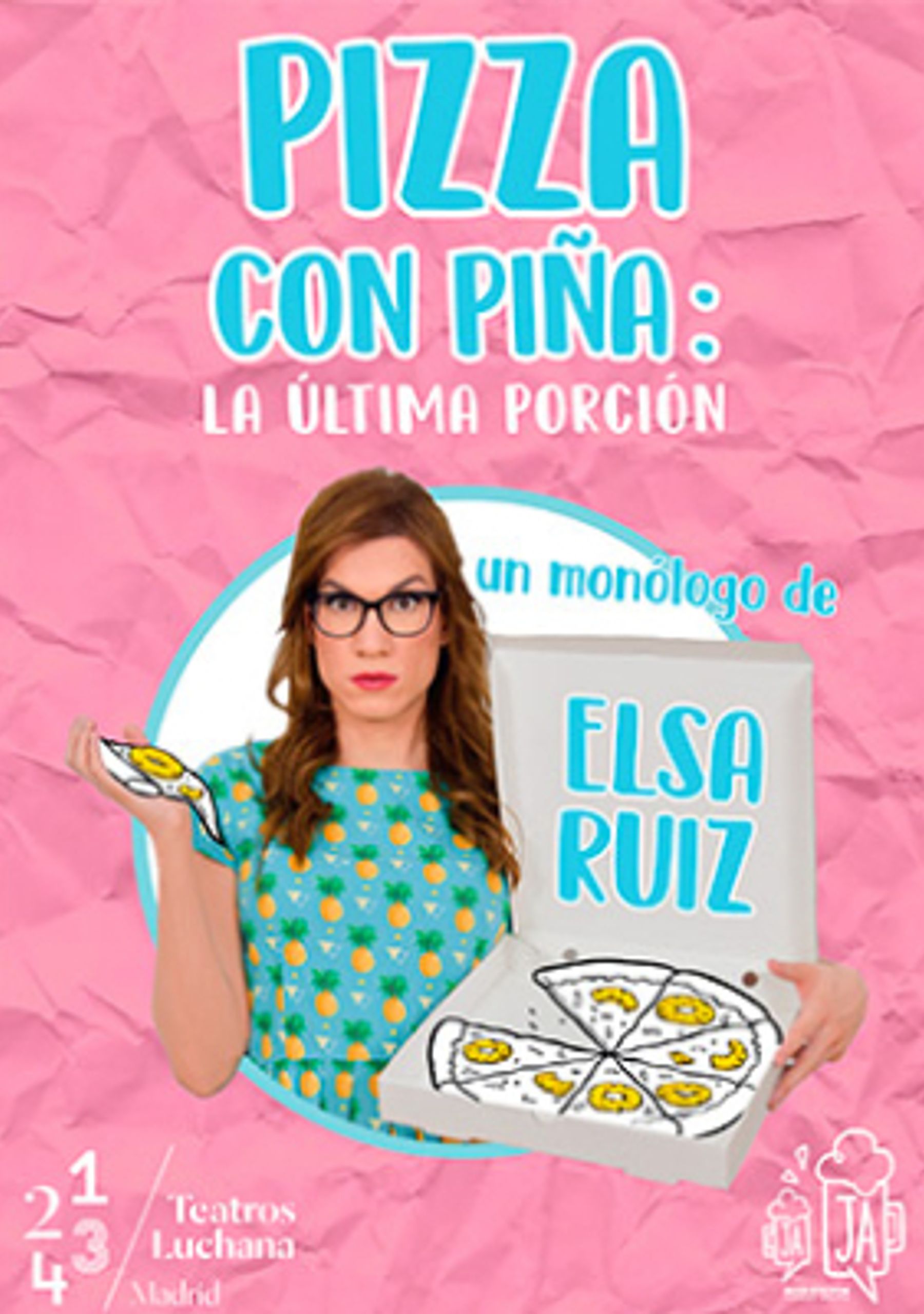 Pizza con piña: la última porción