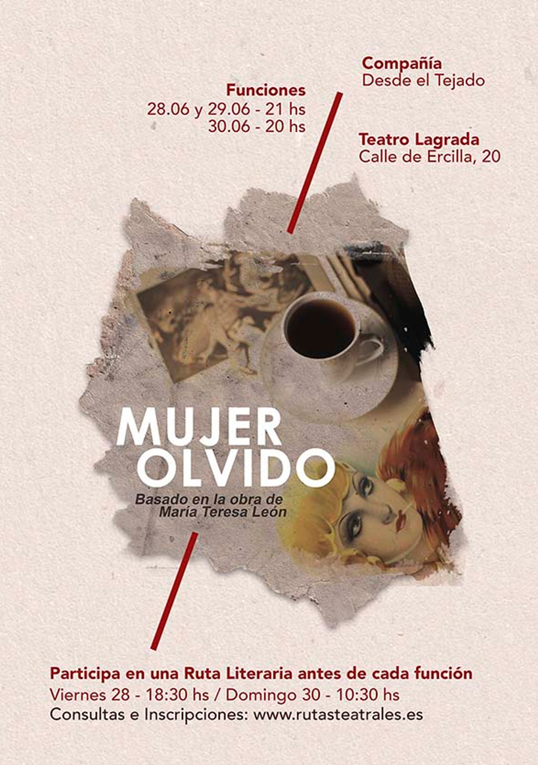 Mujer olvido