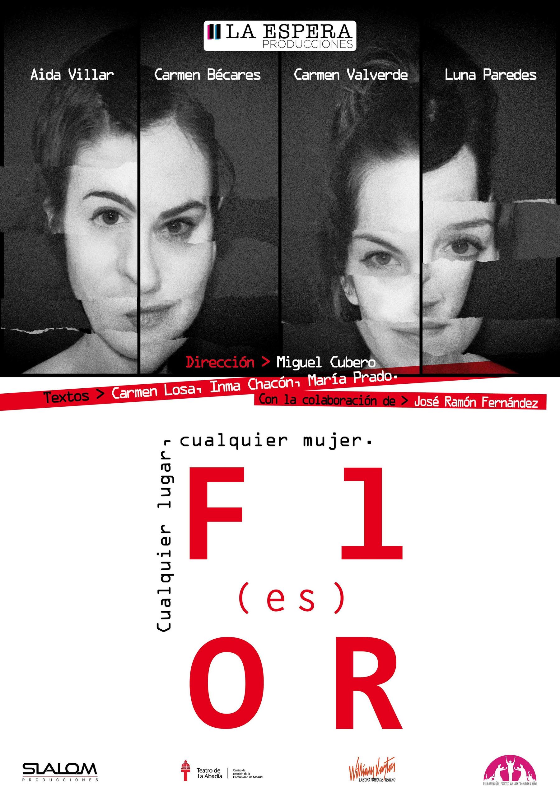 Flor(es). Cualquier lugar, cualquier mujer