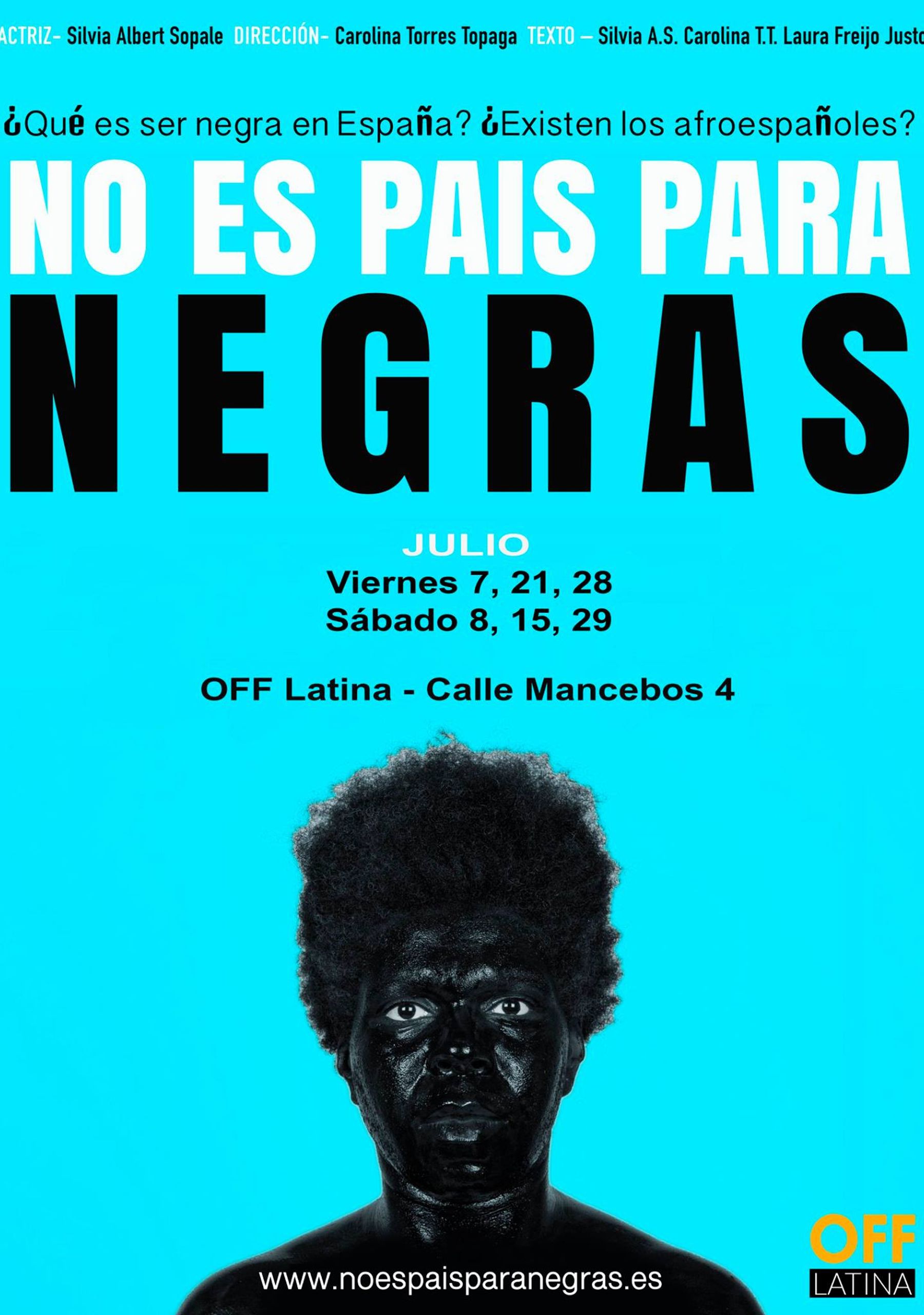 No es país para negras