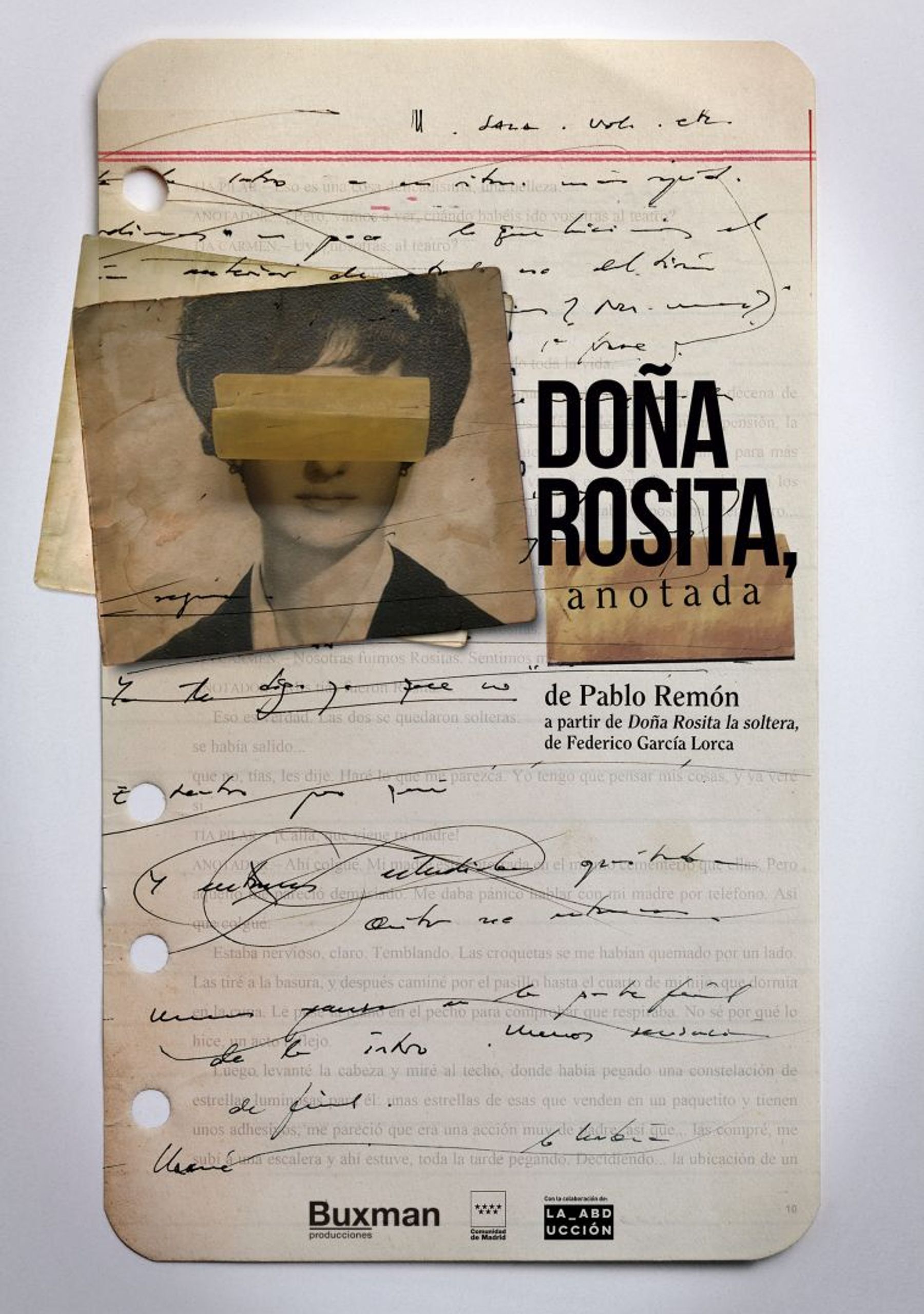 Doña Rosita, anotada