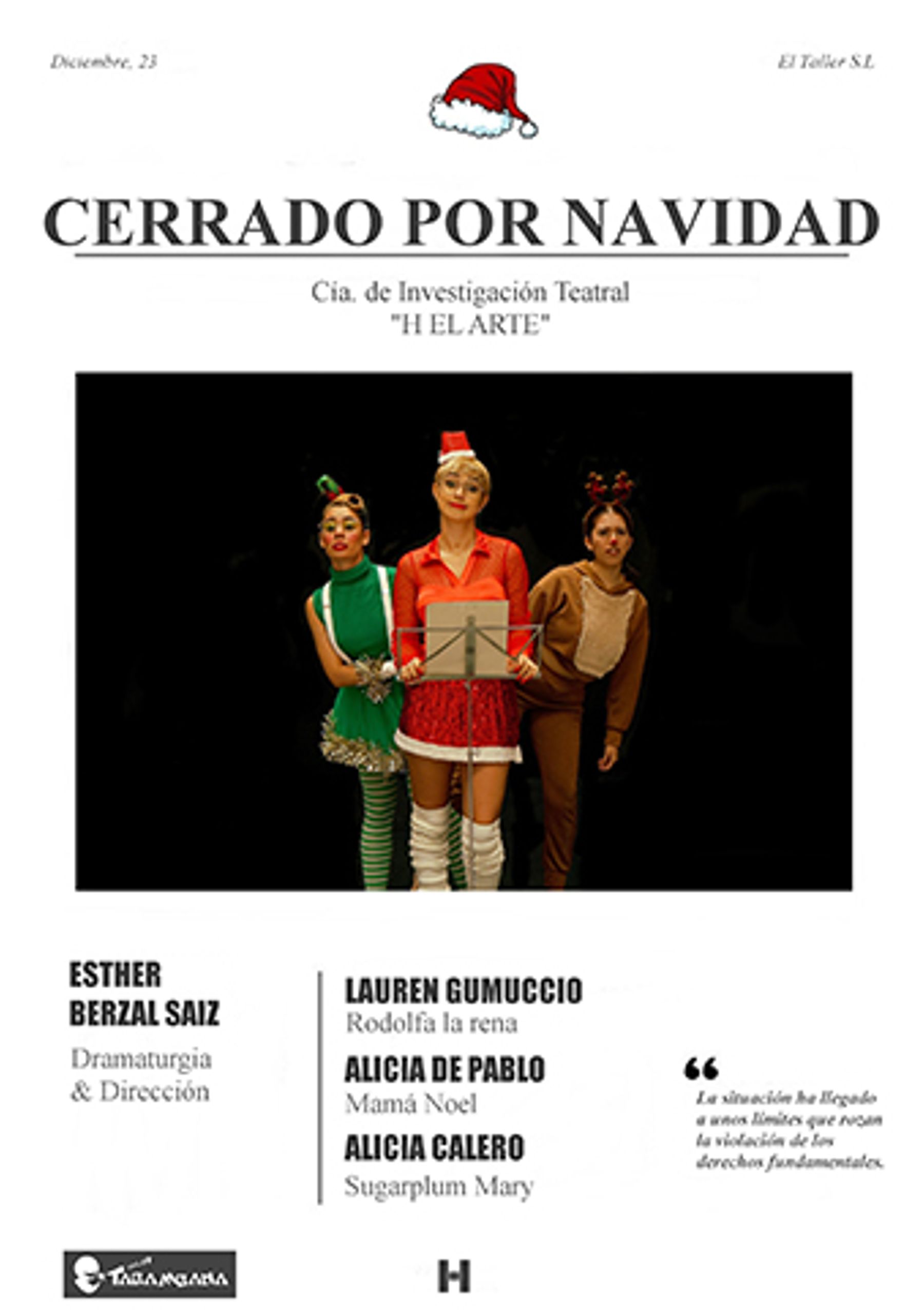 Cerrado por Navidad