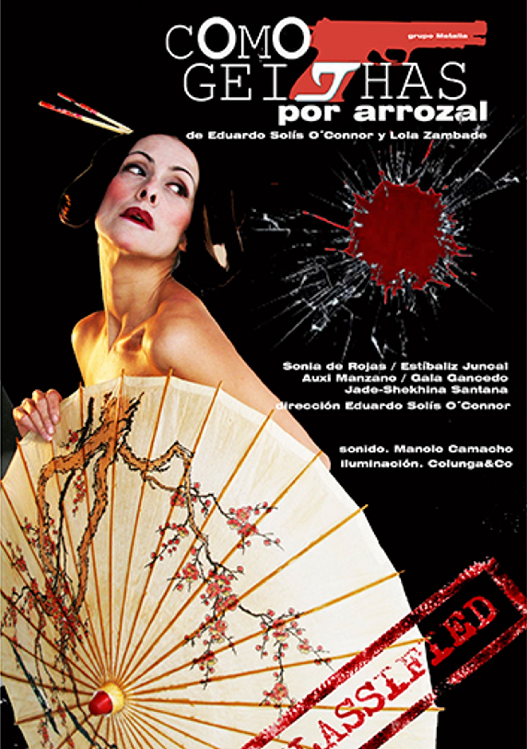Como Geishas por arrozal