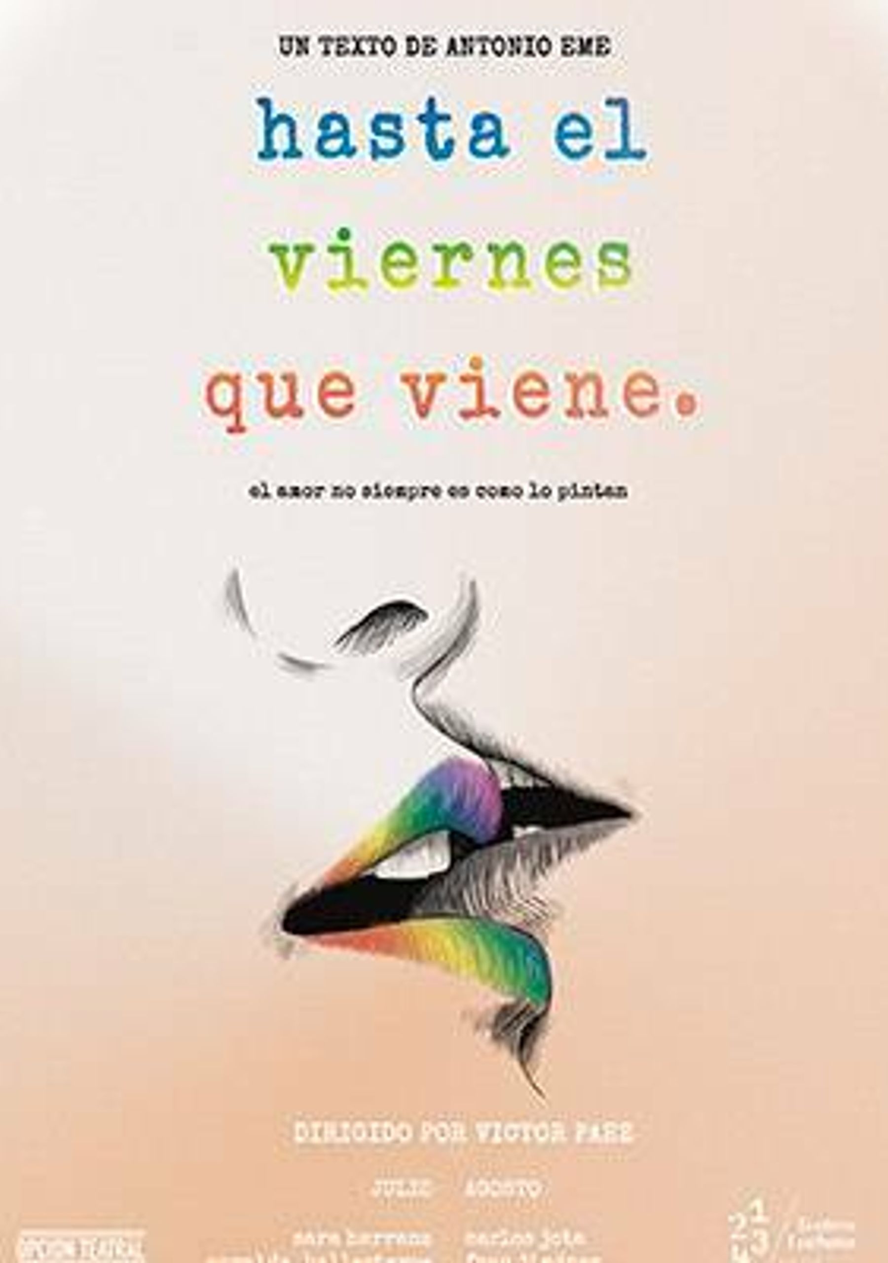 Hasta el viernes que viene
