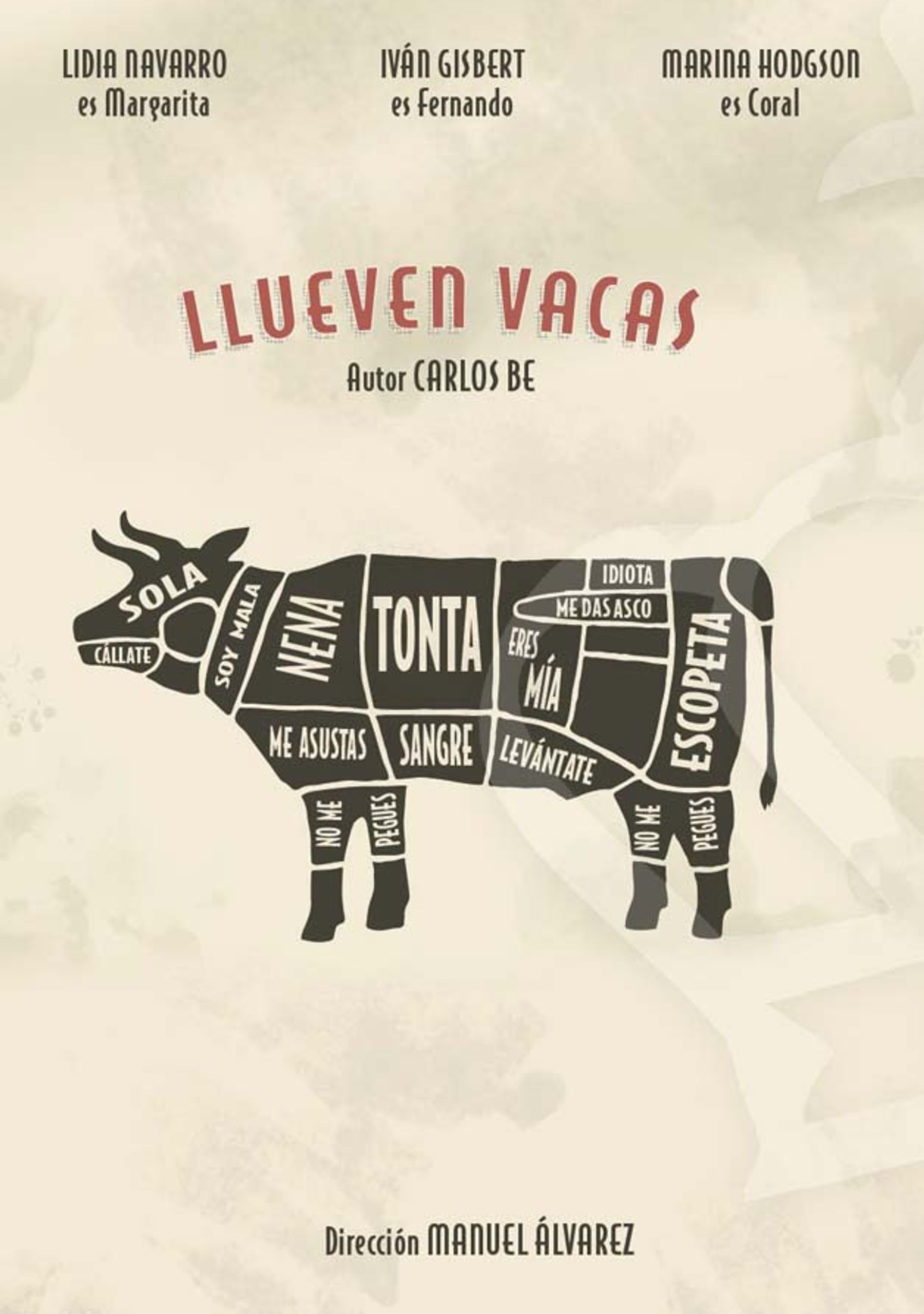 Llueven vacas